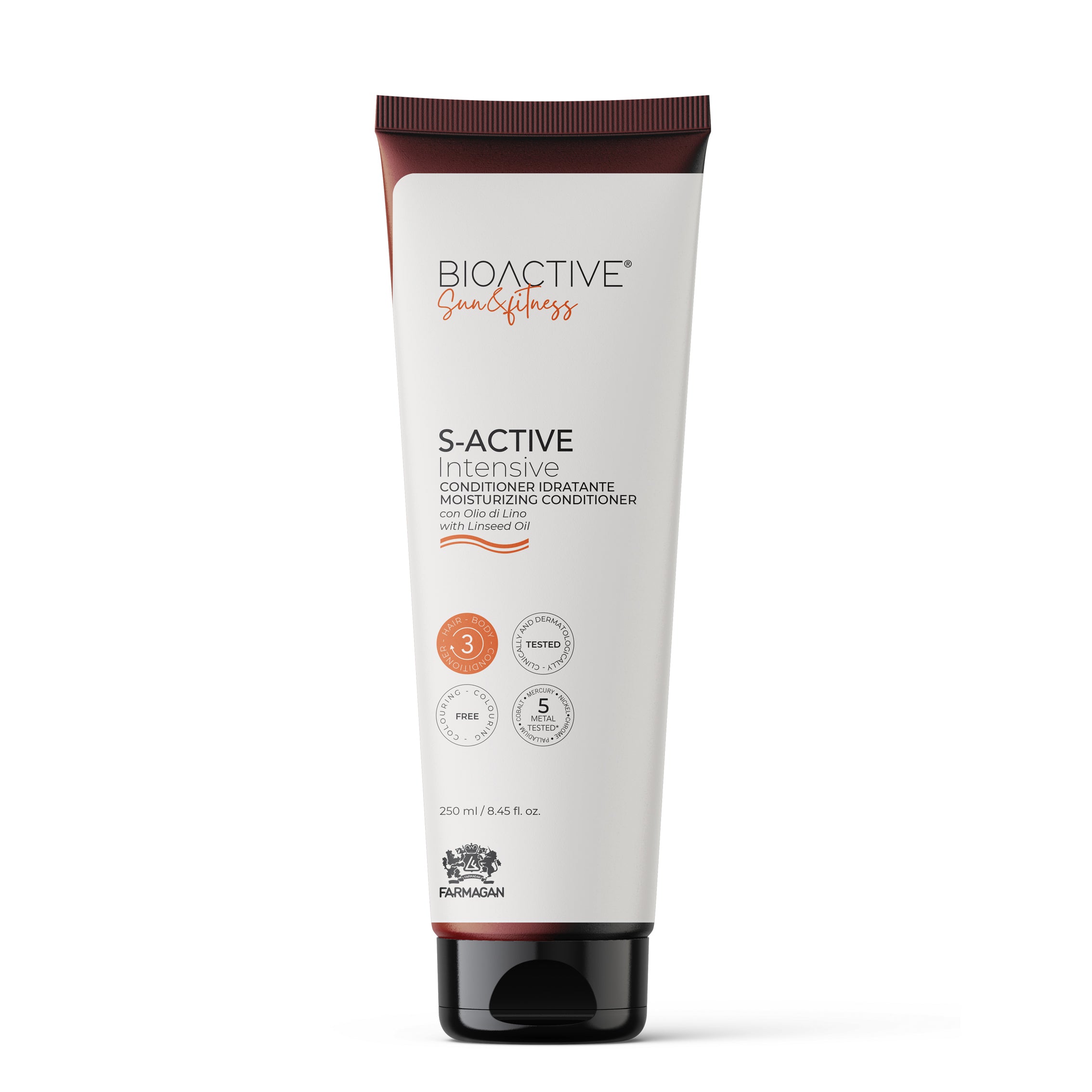 FARMAGAN BIOACTIVE SUN & FITNESS S-ACTIVE INTENSIVE MOISTURIZING CONDITIONER 250 ML