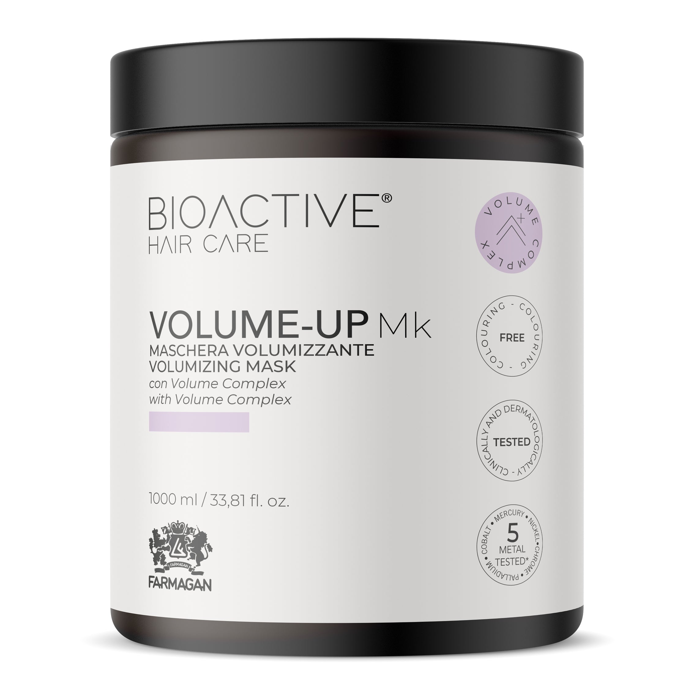 Farmagan Bioactive Hair Care Volume-Up Mk Volumizing Mask 1000 Ml