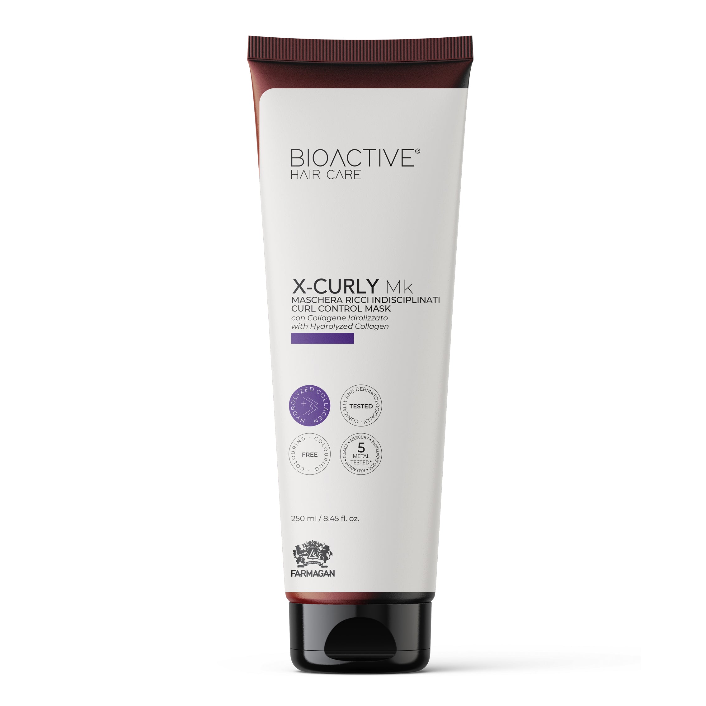 Farmagan Bioactive Hair Care X-Curly Mk Curl Control Mask 250 Ml