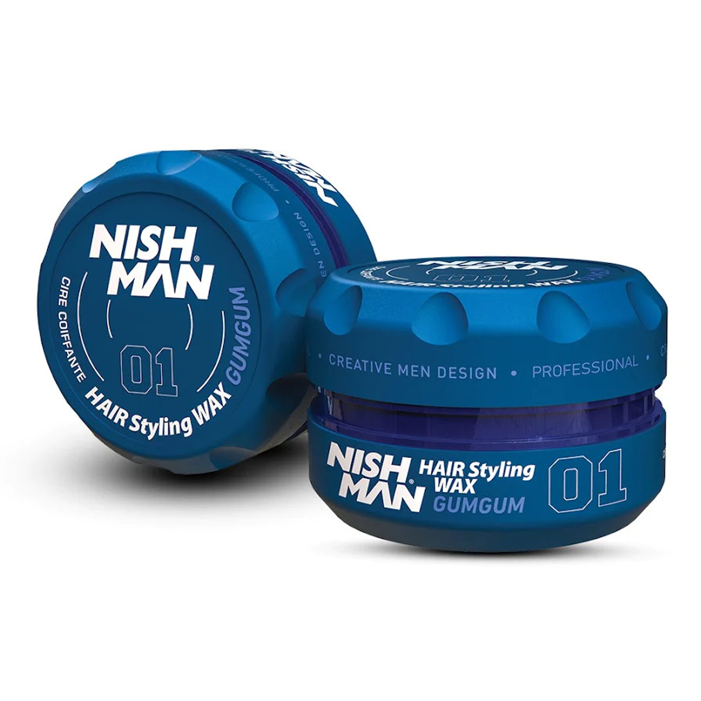 Nishman Aqua Hair Styling Wax 01 Gumgum