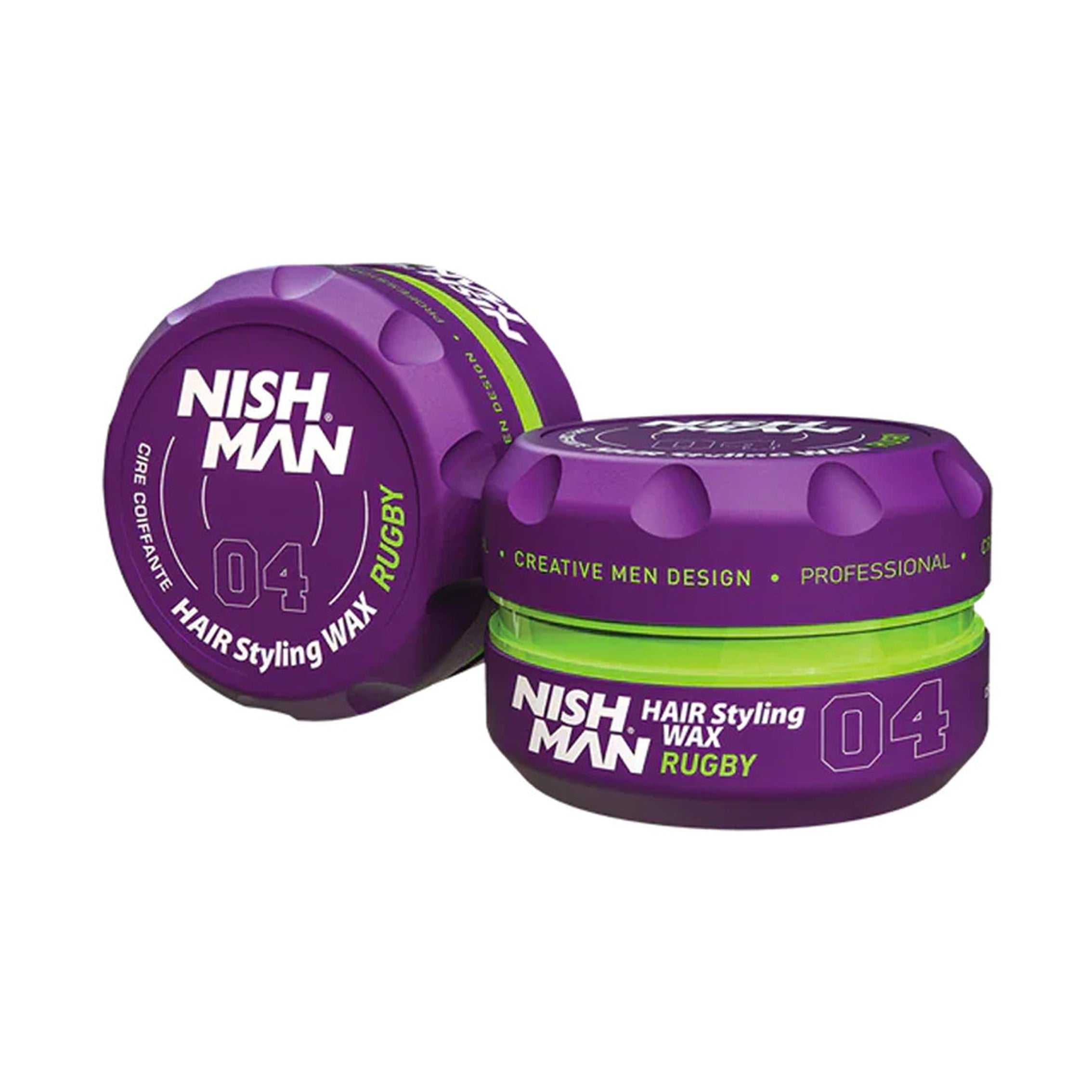 Nishman Aqua Hair Styling Wax 04 Rugby