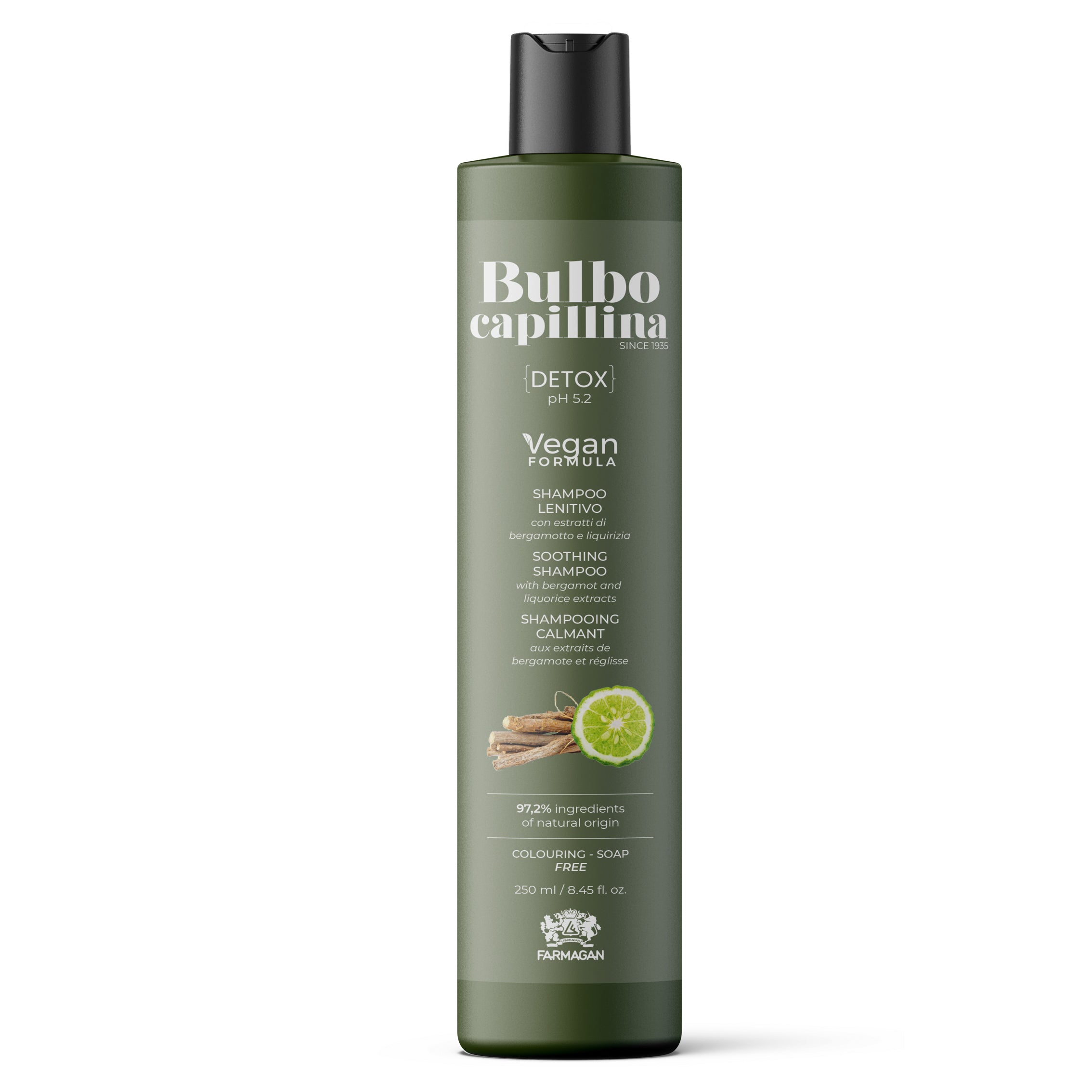 Farmagan Bulbo Capillina Detox Soothing Shampoo 250 ML