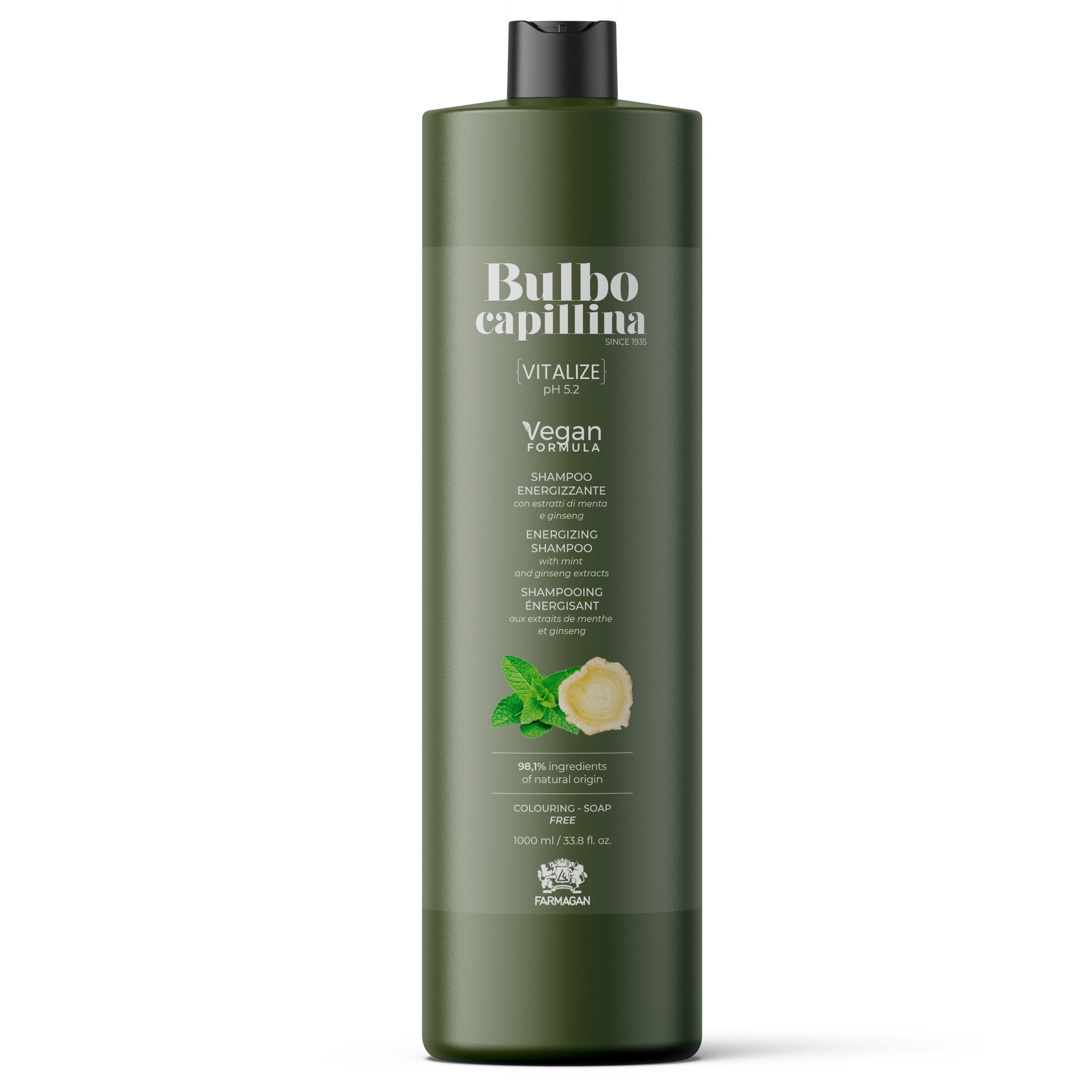 Farmagan Bulbo Capillina Vitalize Shampoo 1000 ML