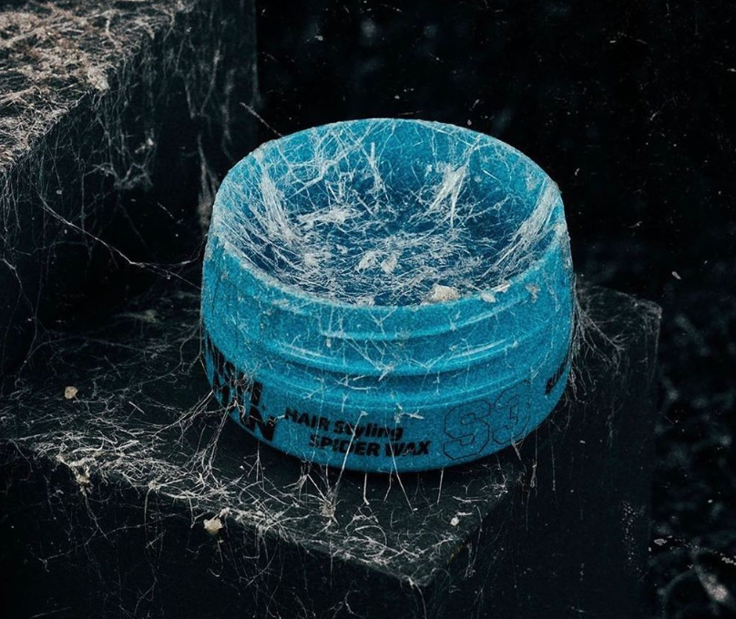 Nishman Aqua Hair Styling Spider Wax (Blue Web) S3