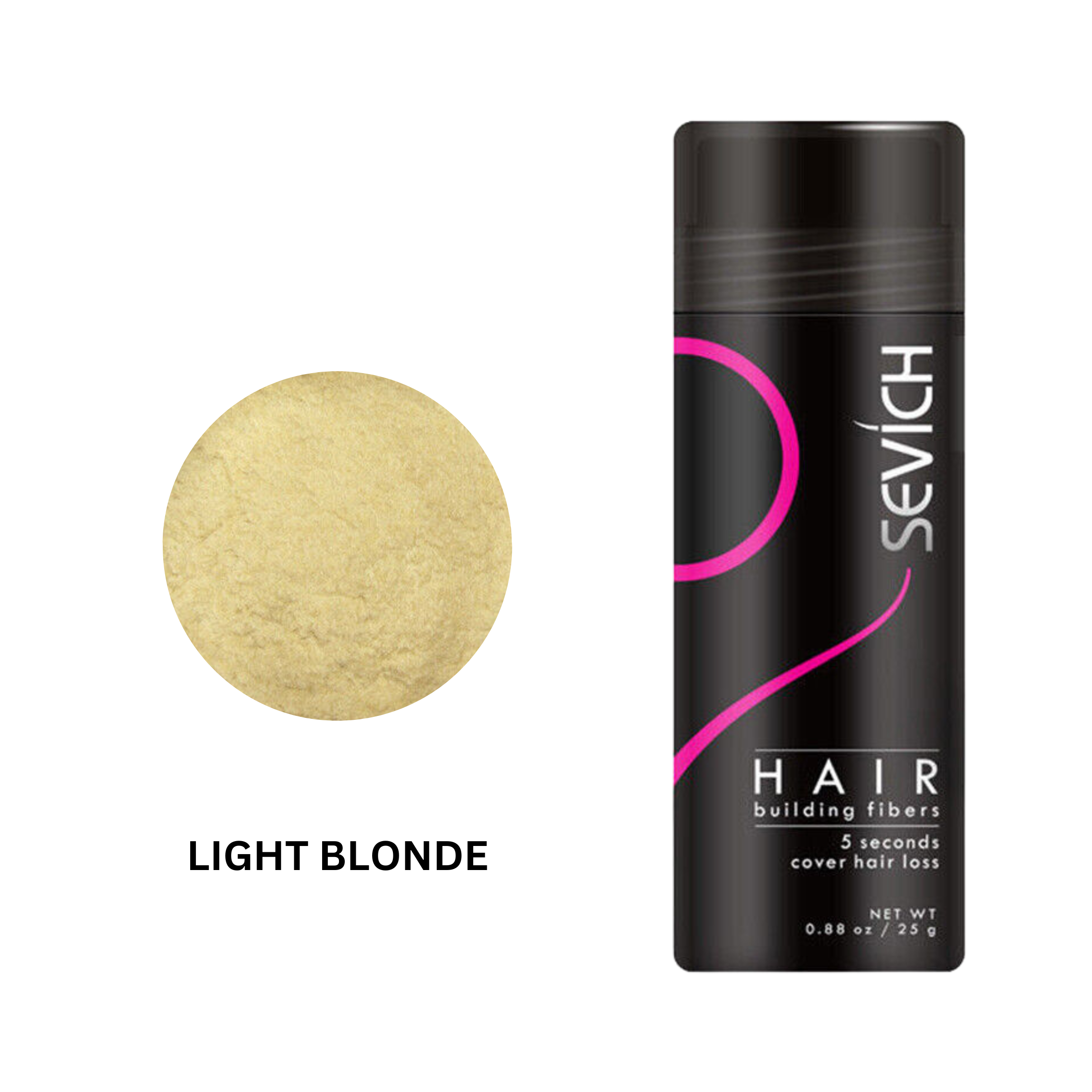 SEVICH HAIR BUILDING FIBERS - LIGHT BLONDE