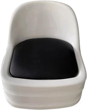 VIYA Stool Chair Mani/Pedi Heavy-Duty Rolling Chair With Back Rest Manicure Pedicure Stool Chair for Beauty Salon & Spa Nail Care salon Equipment