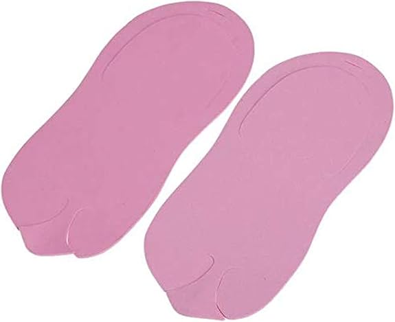 Other Unisex Adults Disposable Open Toe Spa Slippers - 12Pair pink Foam Slipper