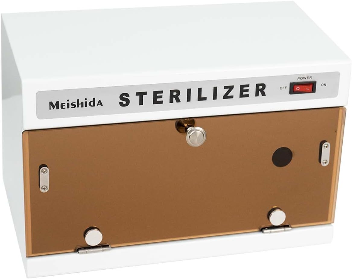 UV Light Sterilizer Machine 14W Large Capacity Sanitizer Box Tool Cleaning Salon Equipment for Spa Beauty Salon, Barber and Home Metal Tools