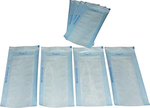Self Sealing Sterilization Pouch for Tool, 200 Pieces, Blue, Pouch