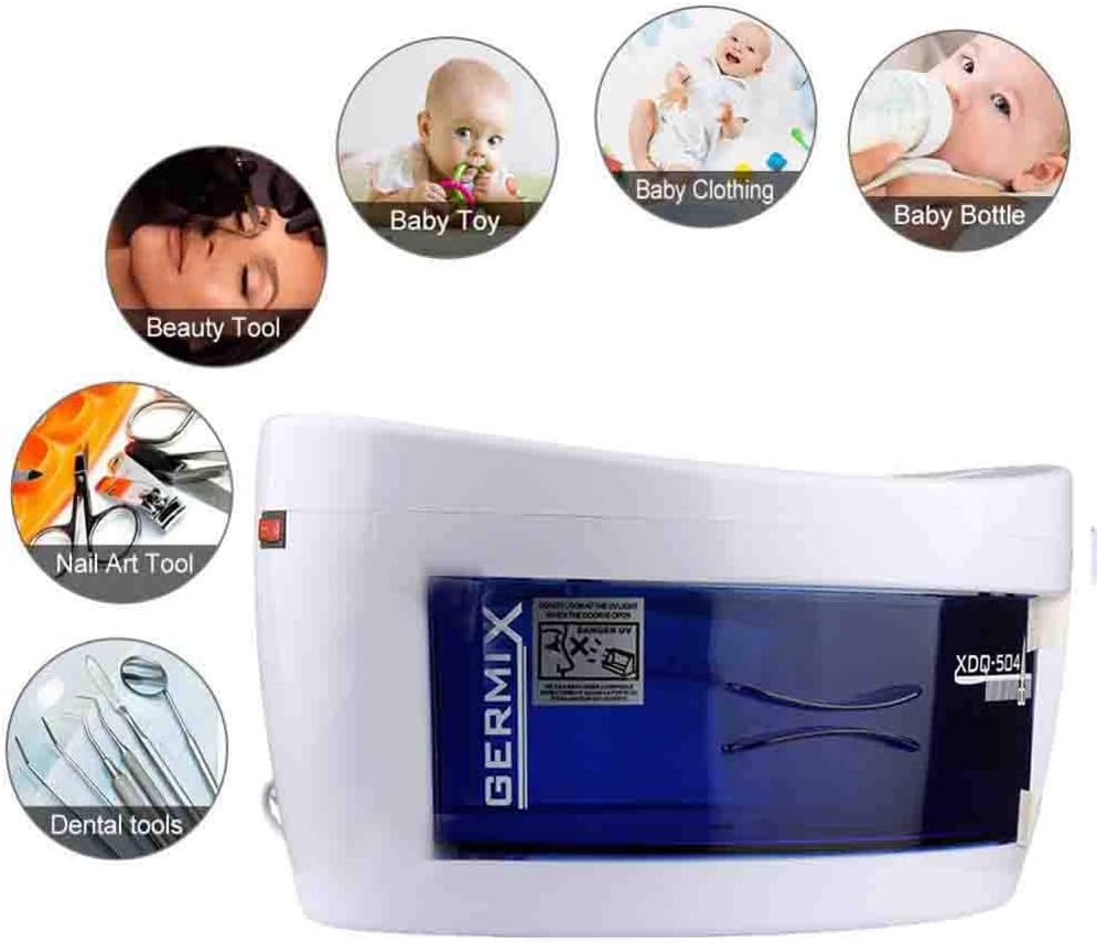 Nail Sterilizer Multi-Function Single-Layer Beauty Salon Tools UV Disinfection Cabinet Hotel Home Sterilization Machine 220v