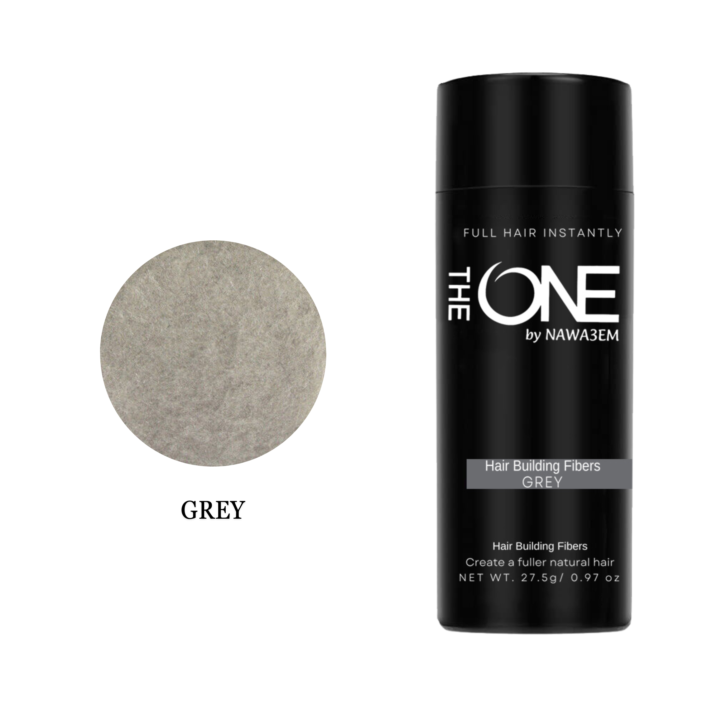 THE ONE HAIR BUILDING FIBERS - GREY