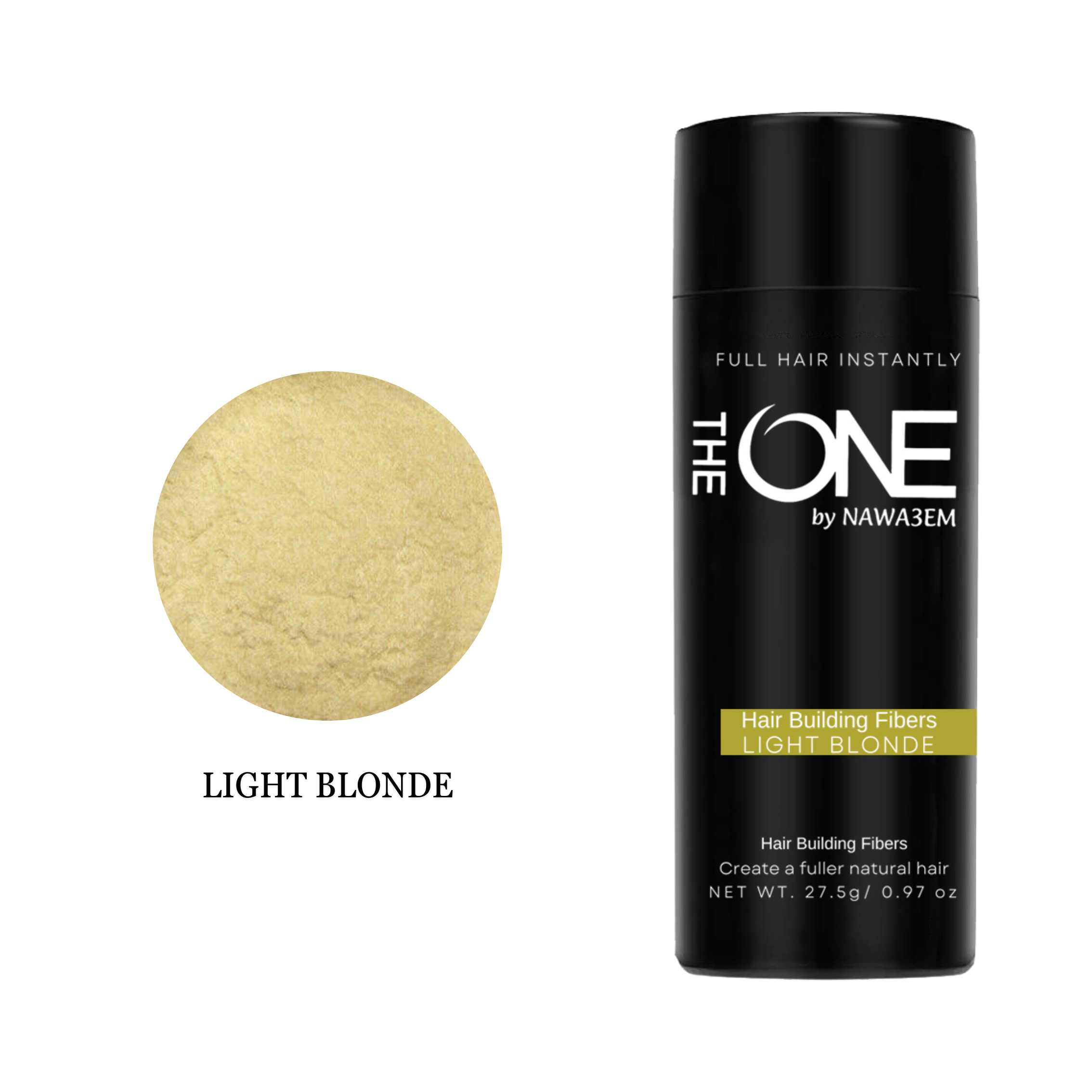 THE ONE HAIR BUILDING FIBERS - LIGHT BLONDE