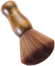 Barber Neck Duster Brush,Soft Barber Neck Face Cleaning Duster Hair Cutting Brush Salon Household Cleaning Hairbrush Hair Sweep Brush Professional Barber Natural Fiber Wooden Handle Cutting