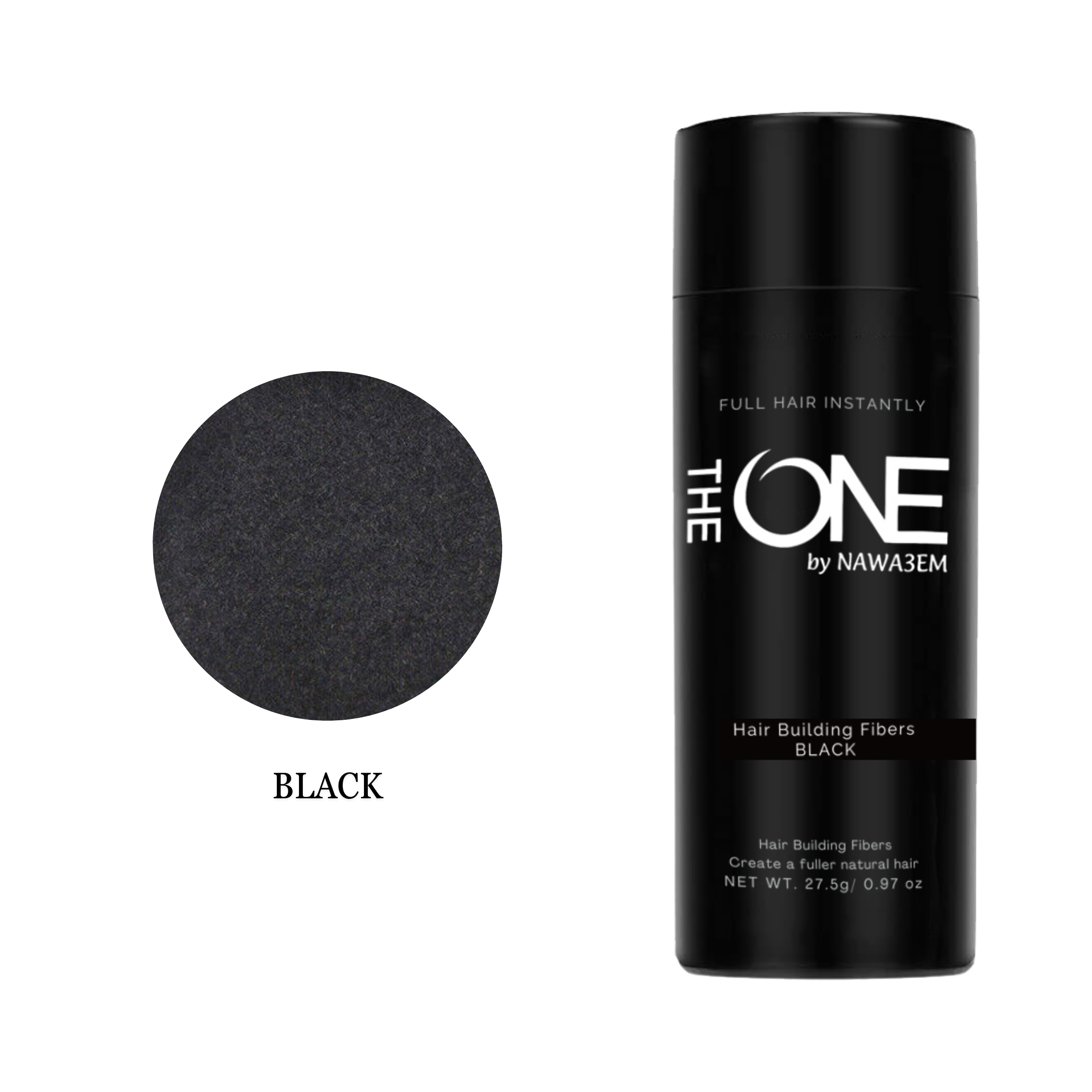 THE ONE HAIR BUILDING FIBERS - BLACK