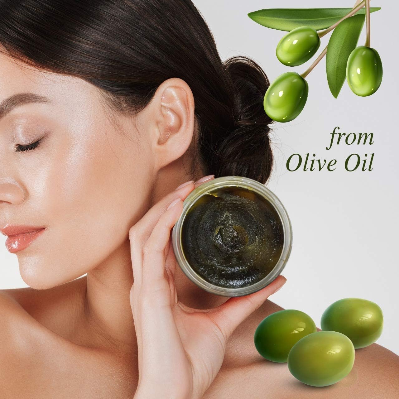 Moroccan bath soap with natural olive oil - 500ML al