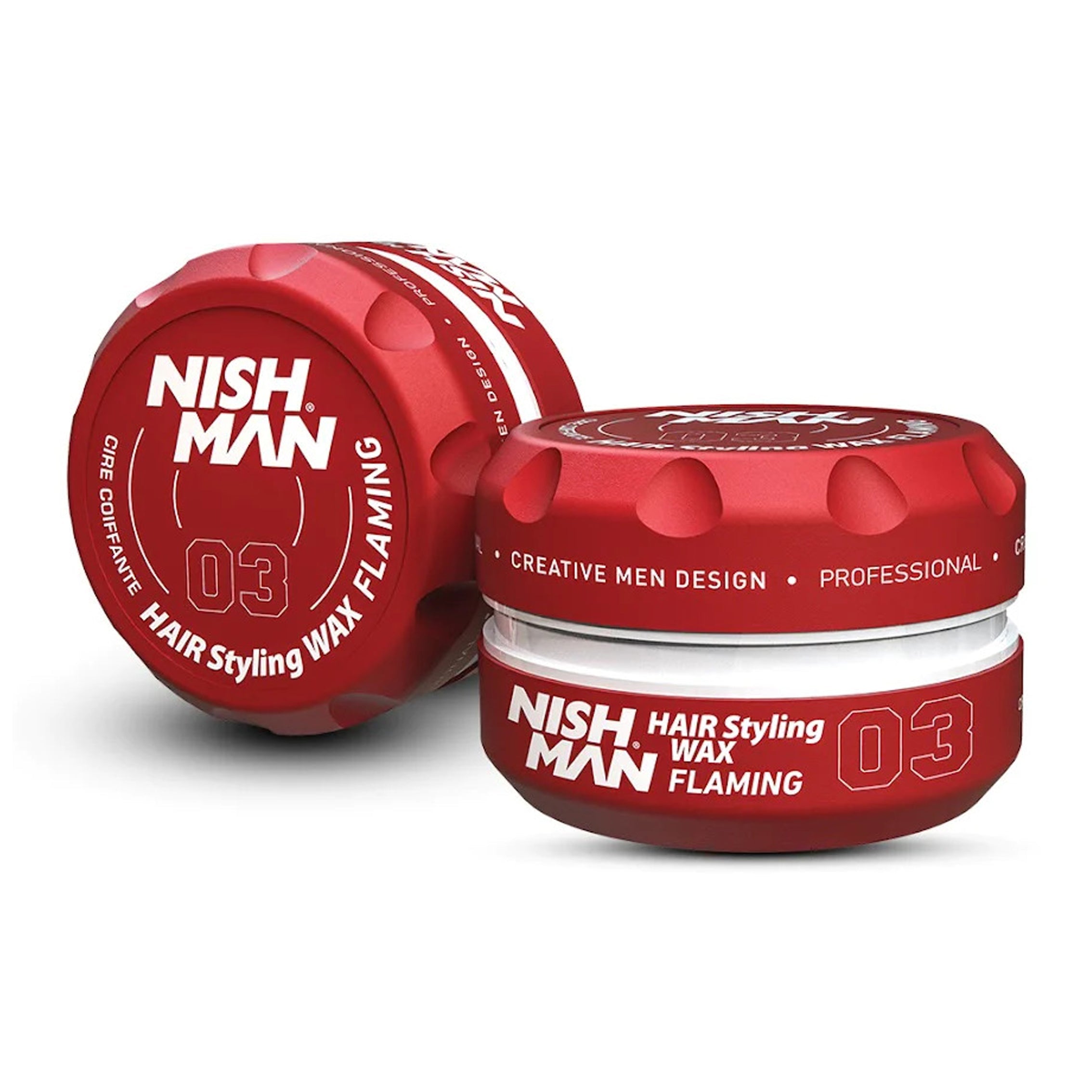 Nishman Aqua Hair Styling Wax 03 Flaming