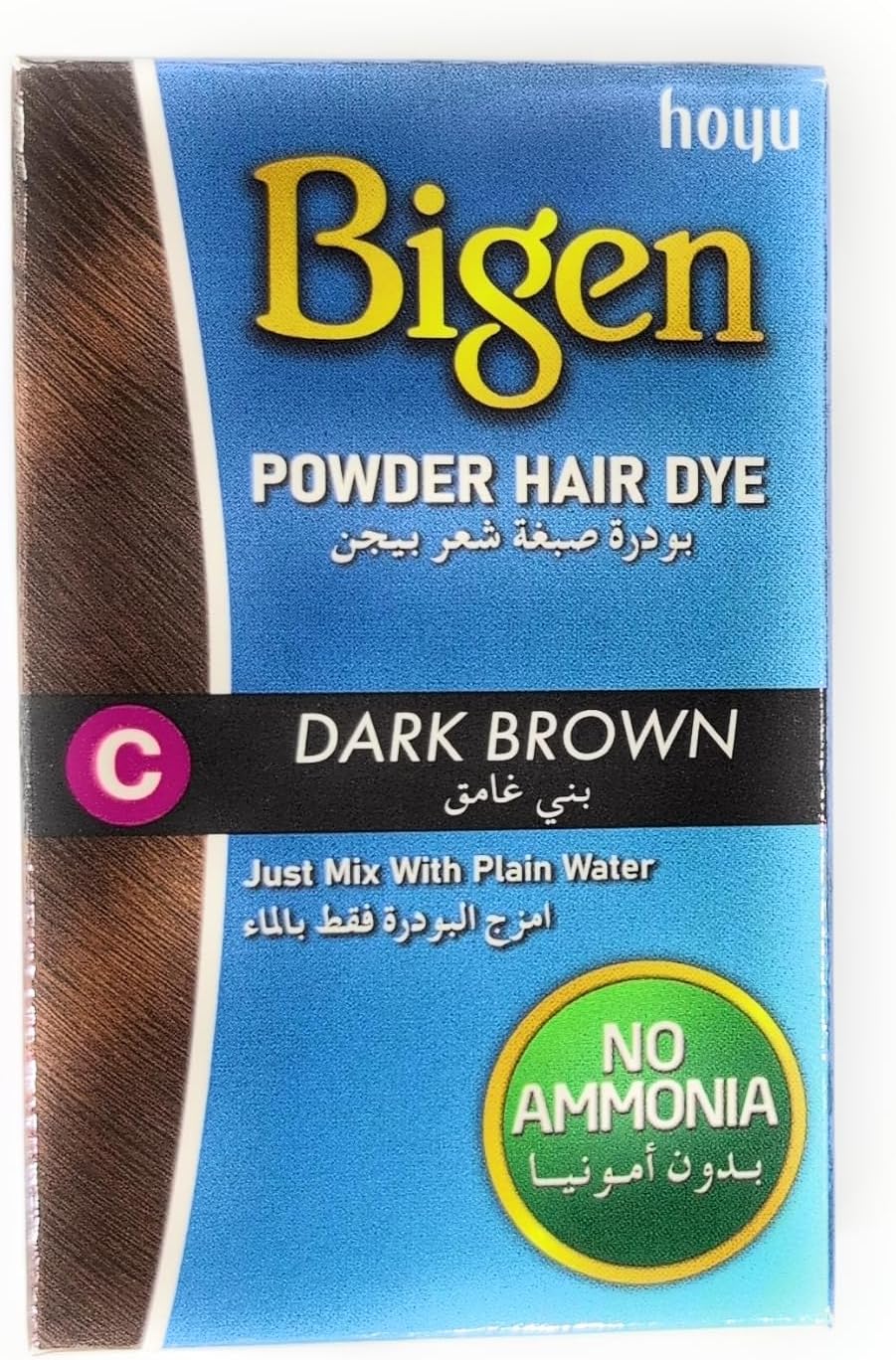 Bigen Powder Hair Dye (Dark Brown C, 6g)