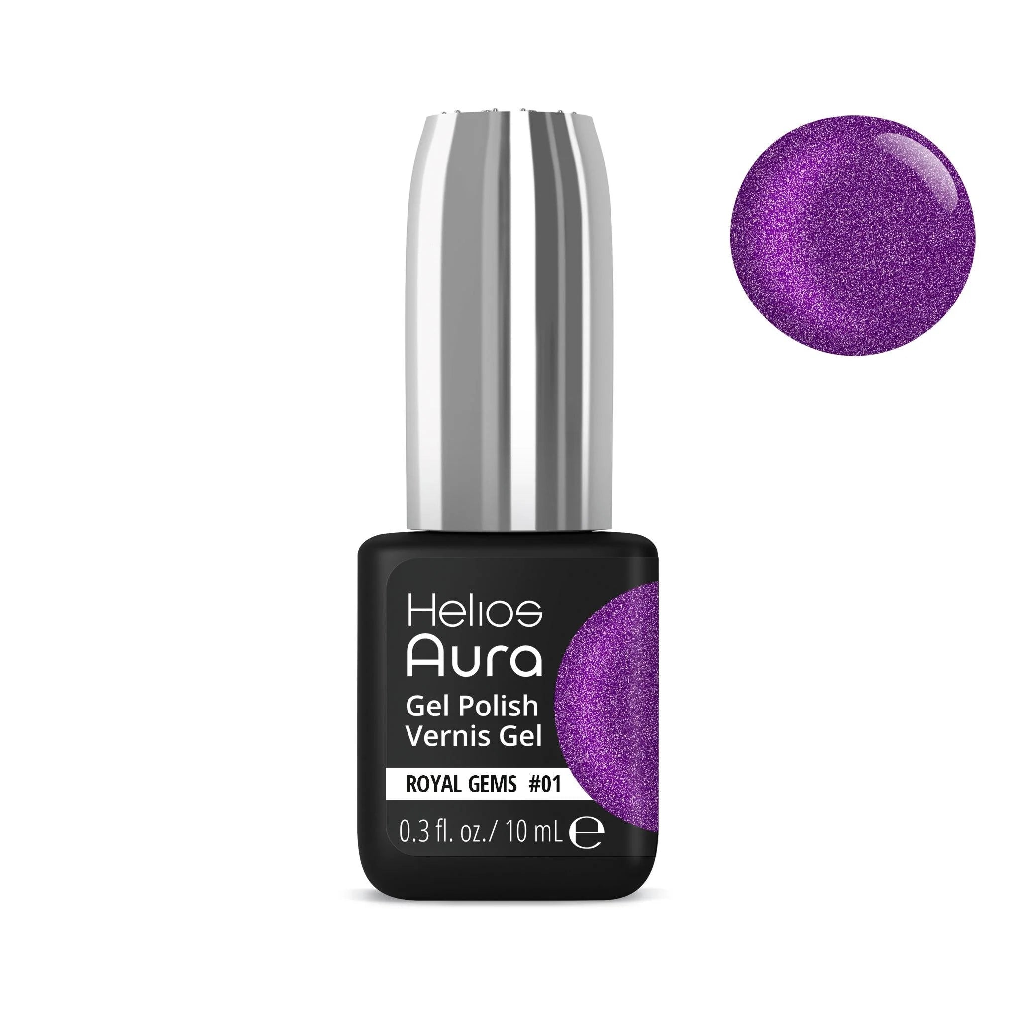 Helios Aura Gel Polish ROYAL GEMS-01 10ml