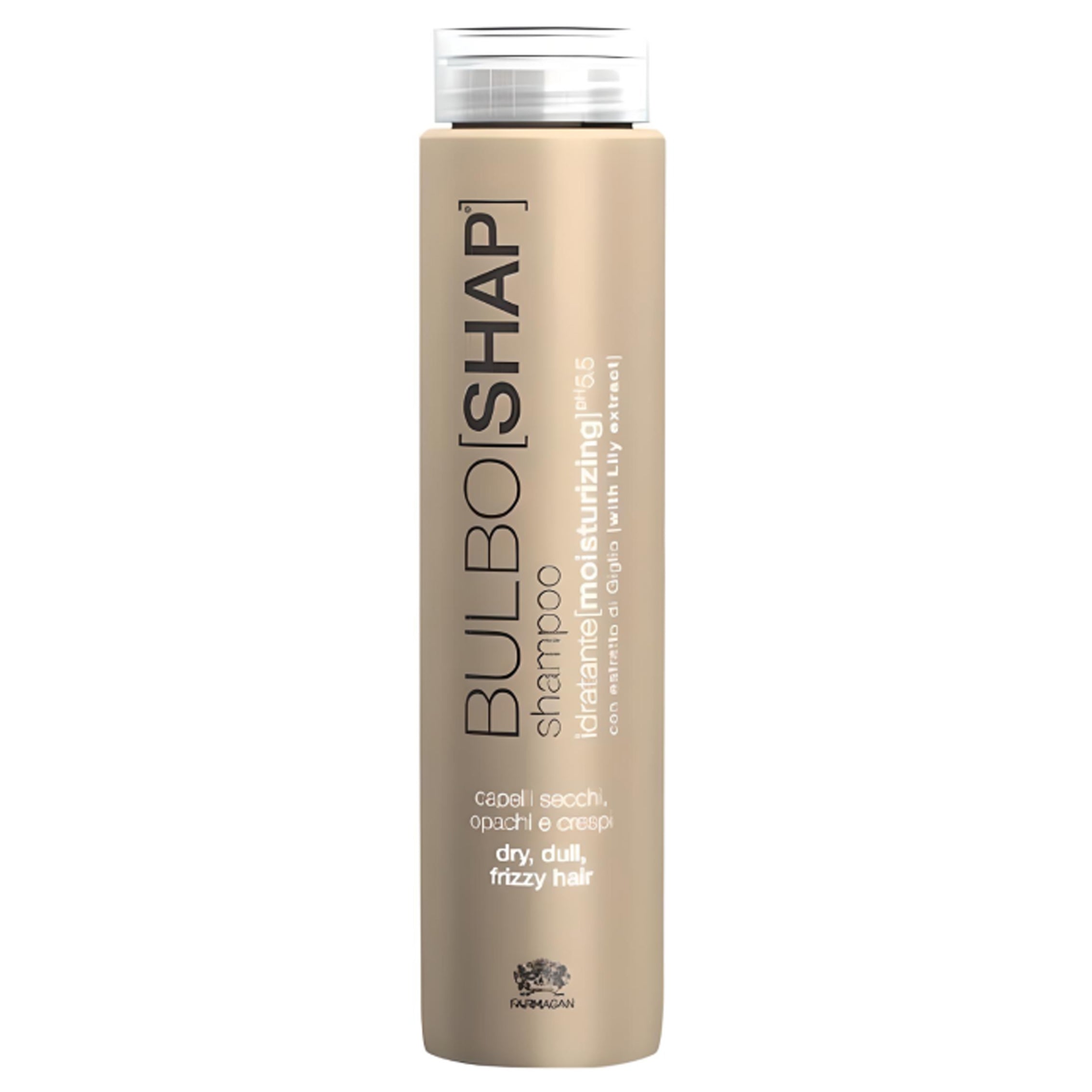 Farmagan Bulboshap Shampoo Moisturizing Dry, Dull And Frizzy Hair 250 ML