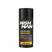 Nishman Hair Building Keratin Fiber // Dark Brown 21 gr