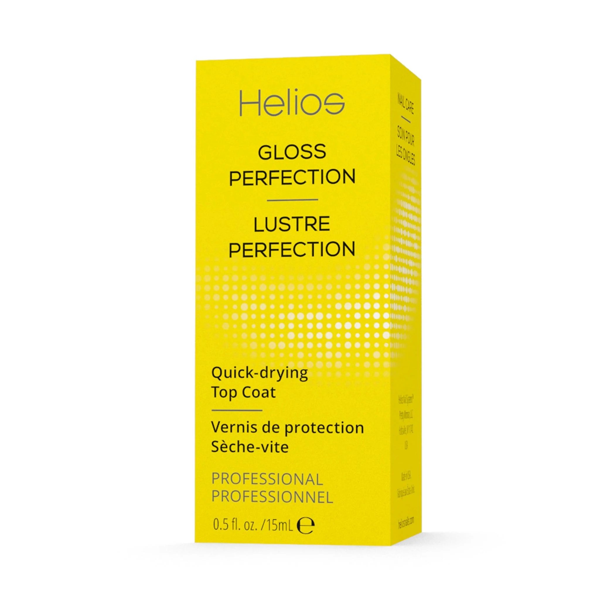 Helios Luminor GLOSS PERFECTION - QUICK- DRYING TOP COAT 15 ML