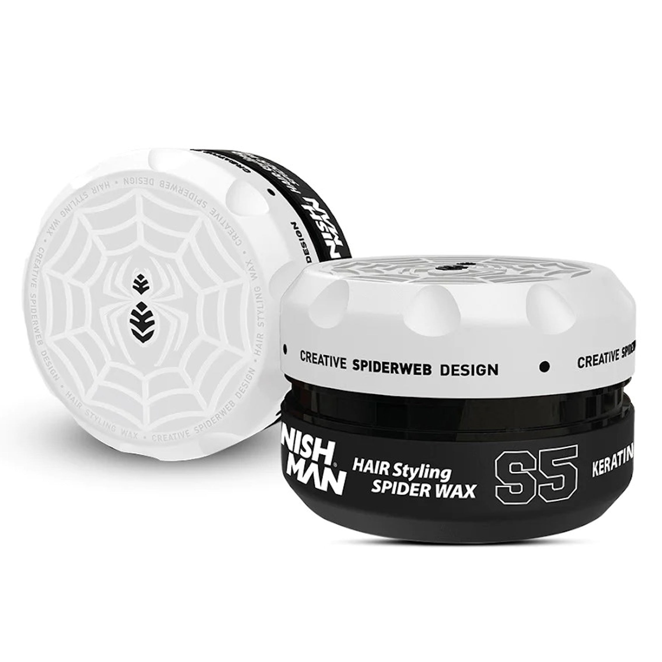 Nishman Aqua Hair Styling Spider Wax (Keratin) S5 150 ml