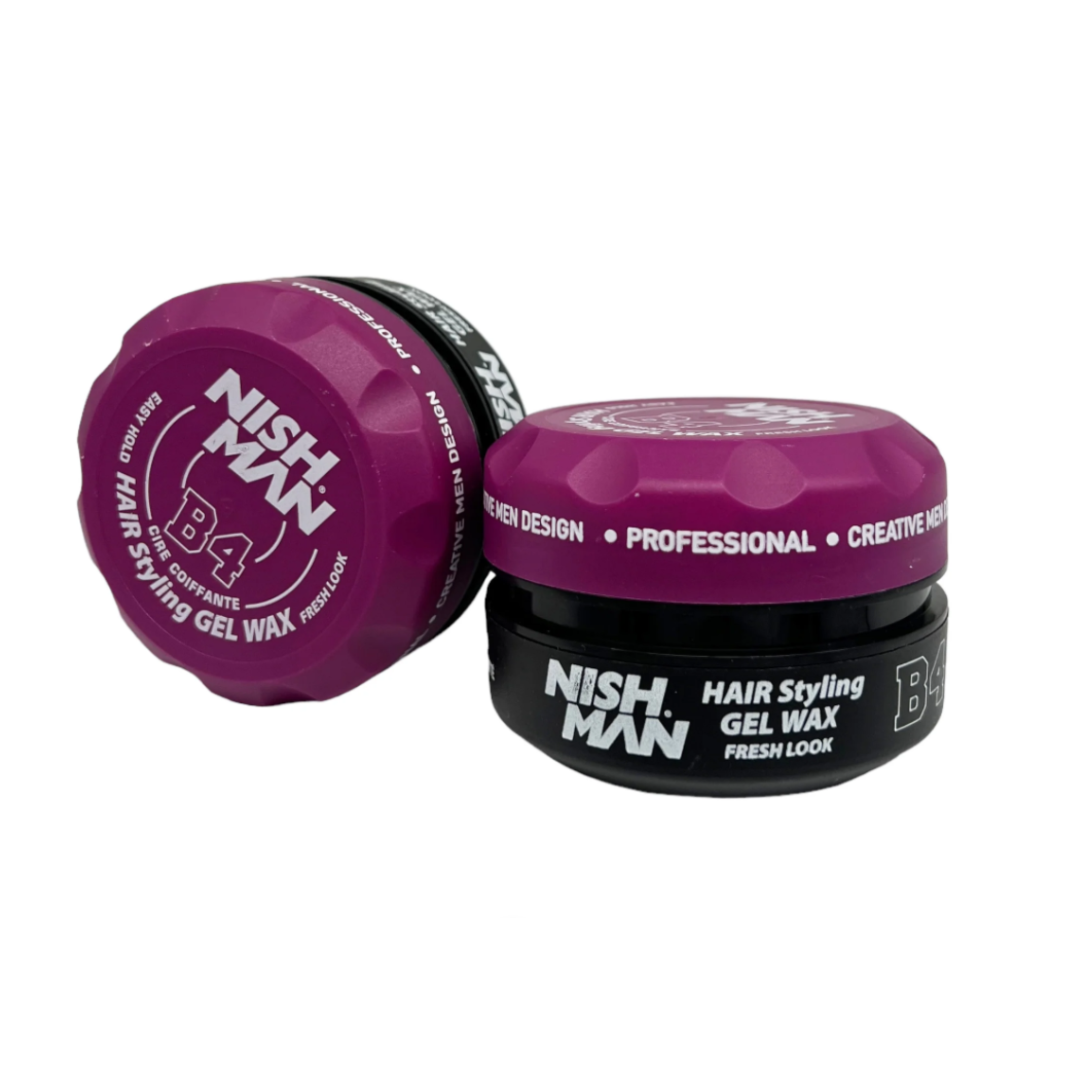 NISHMAN WAX HAIR STYLING GEL WAX FRESH LOOK - B4 150ML