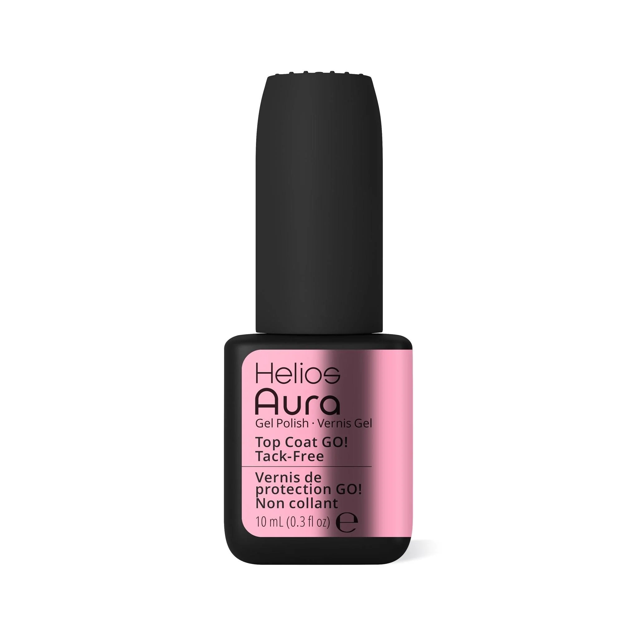 Helios Aura Gel Polish TOP COAT GO ! 10ml