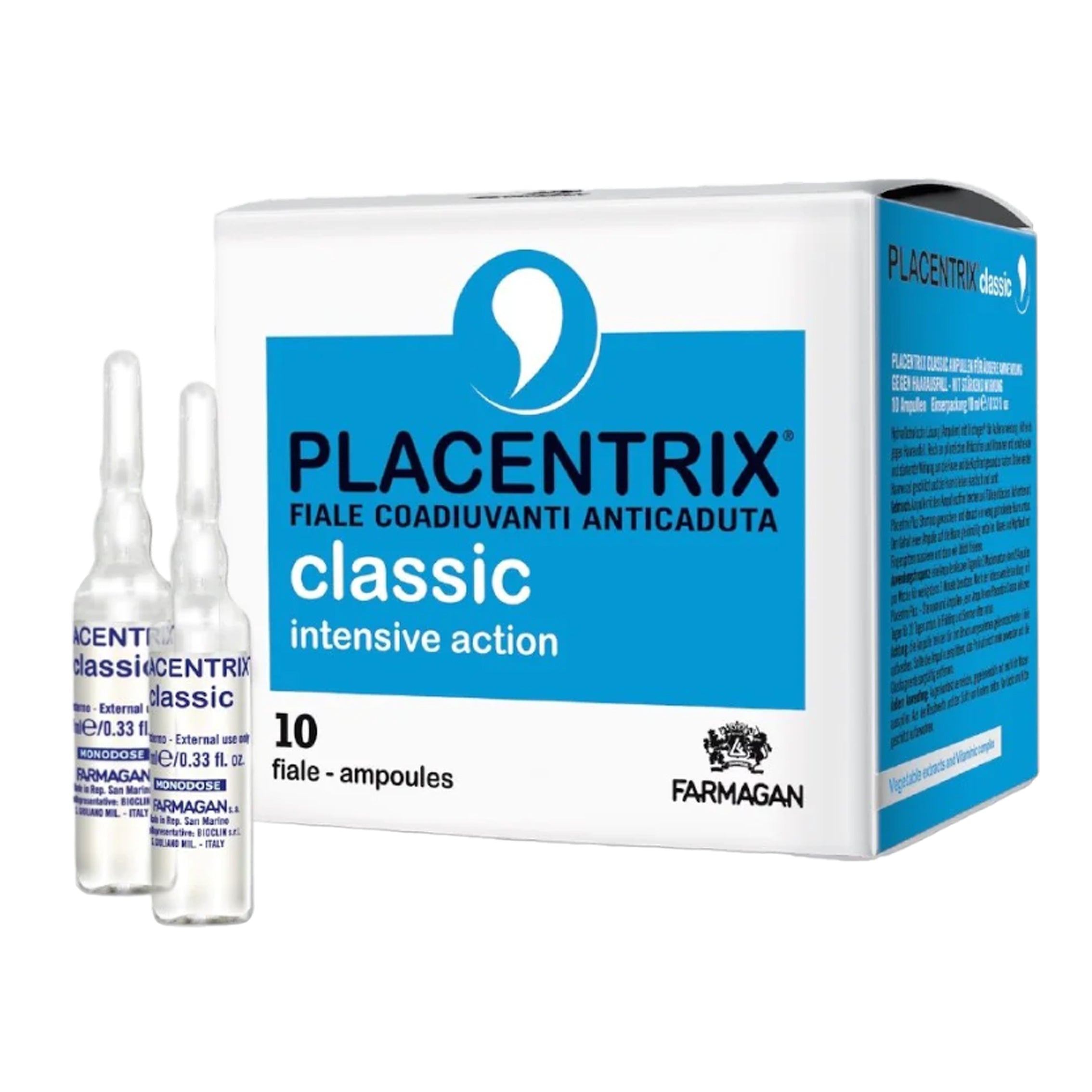 Farmagan Placentrix Classic Intensive Action Ampoules 10x10 Ml