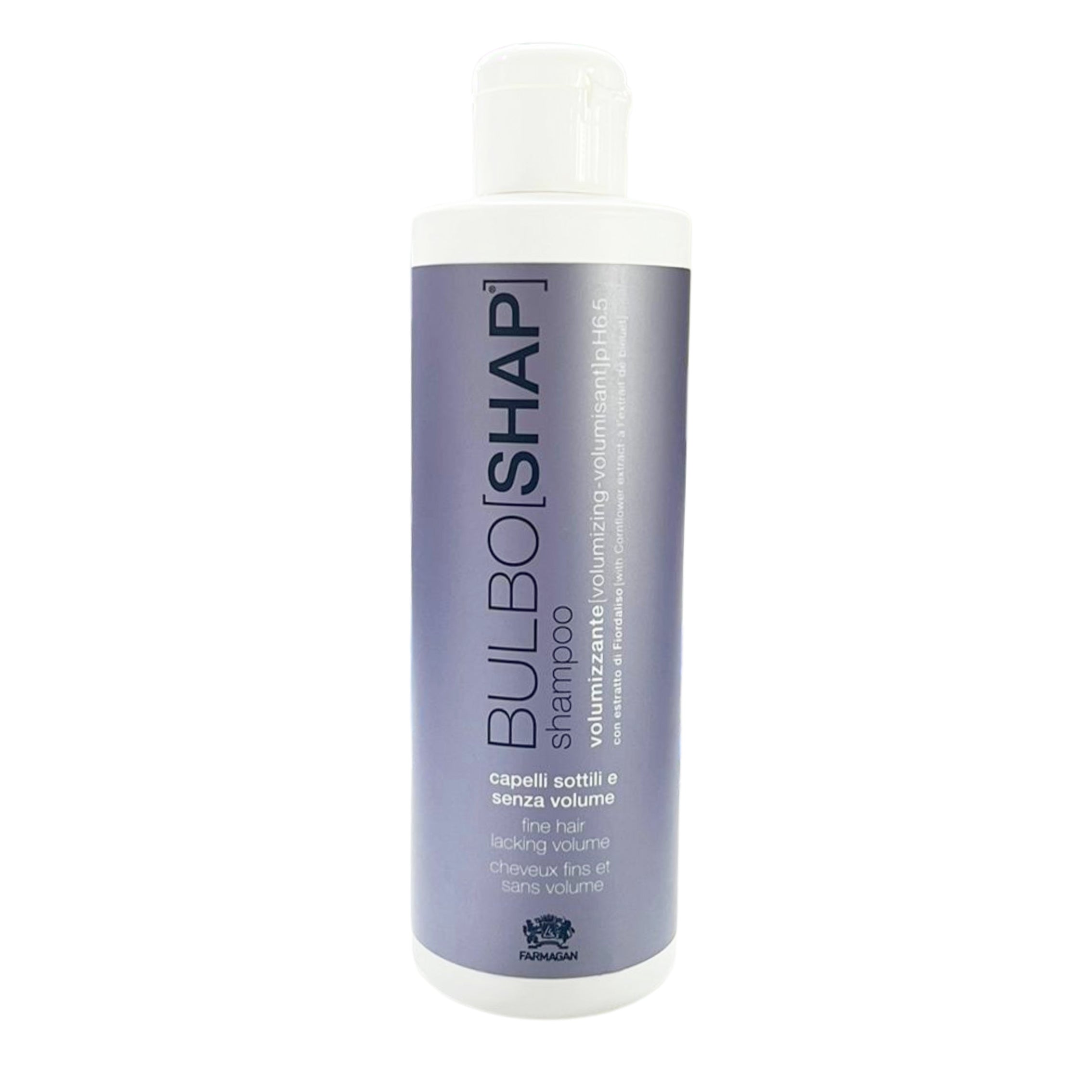 Farmagan Bulboshap Shampoo Volumizing Fine Hair, Lacking Volume 250 ML