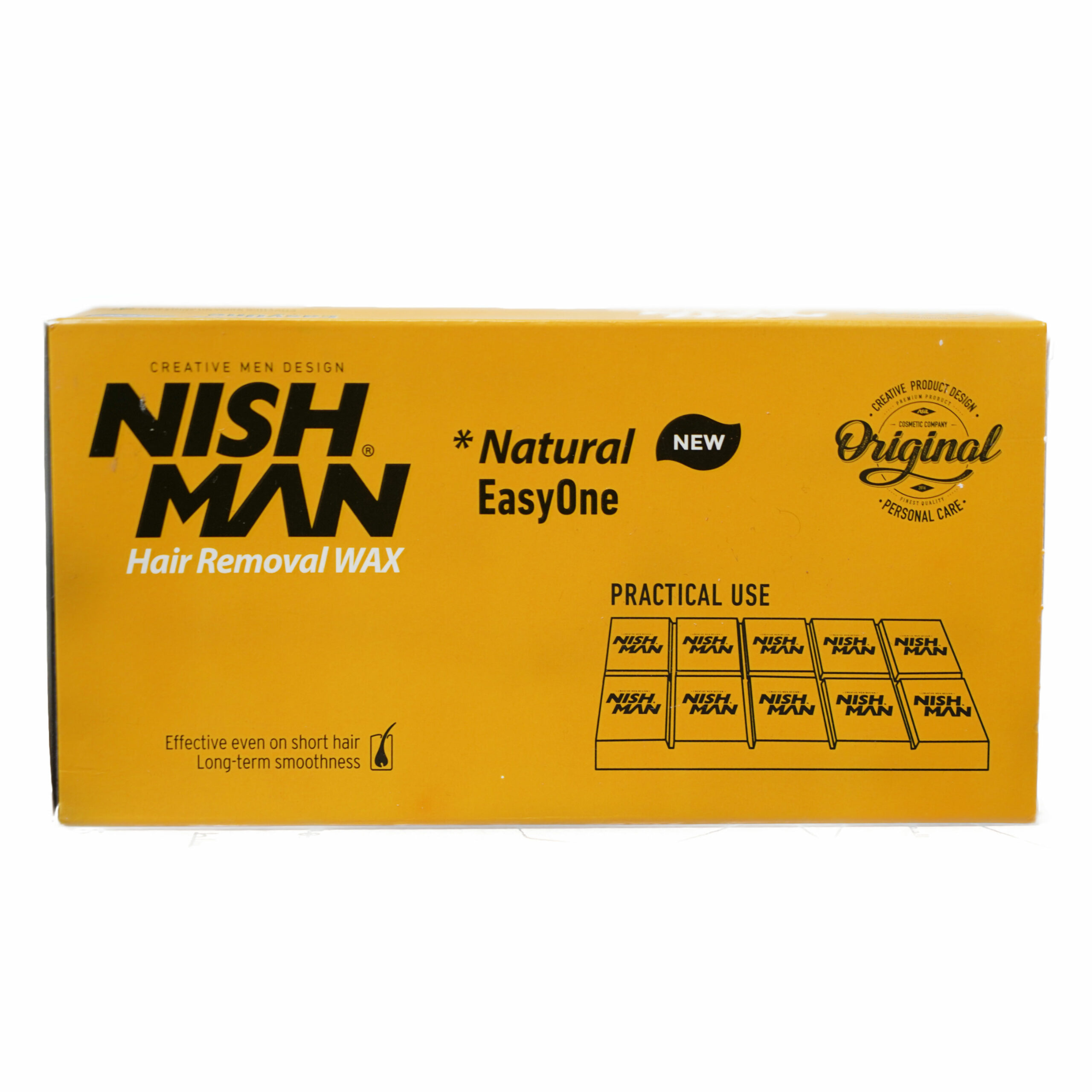 Nishman Chocolate Hard Easy Use Wax Black 500 GR