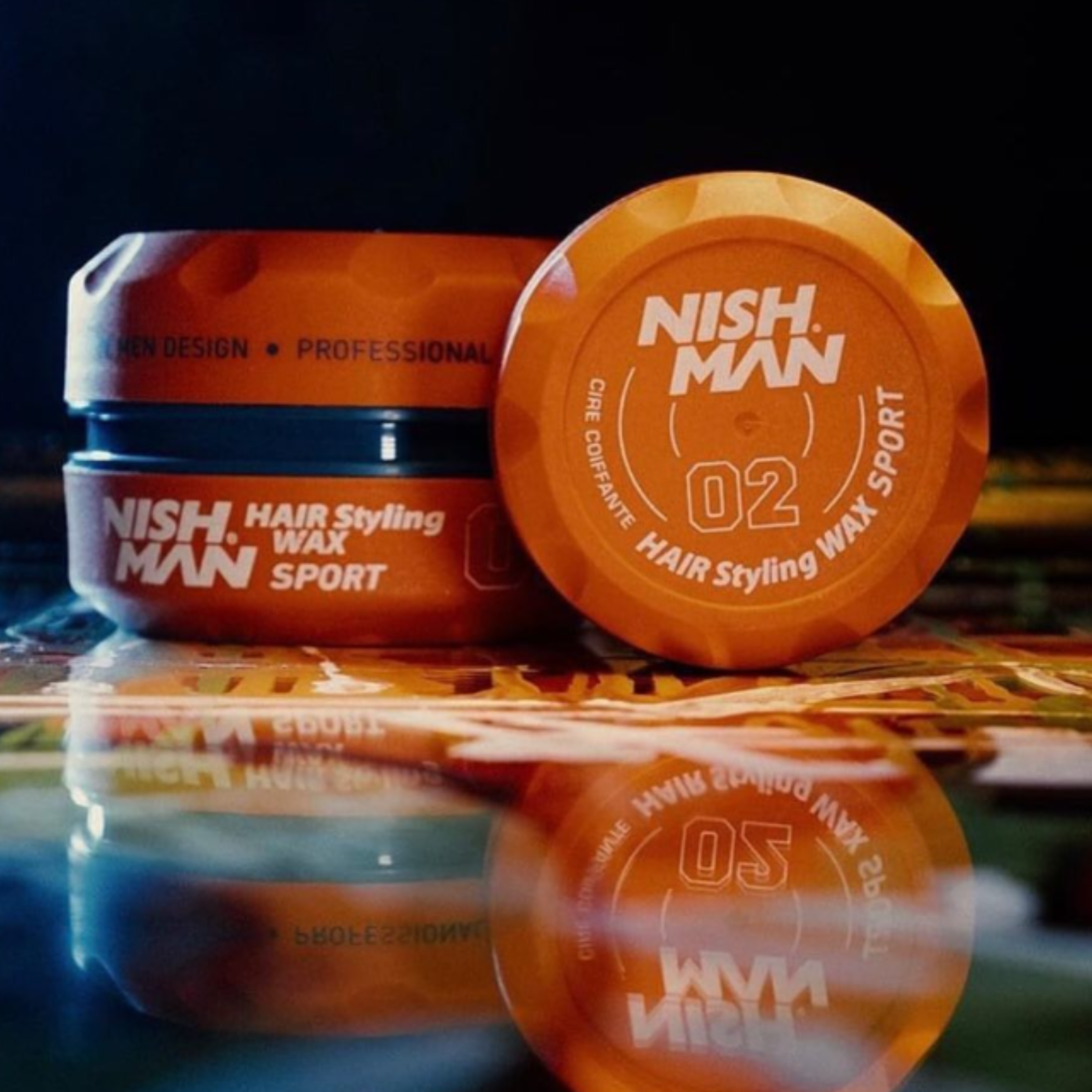 Nishman Aqua Hair Styling Wax 02 Sport