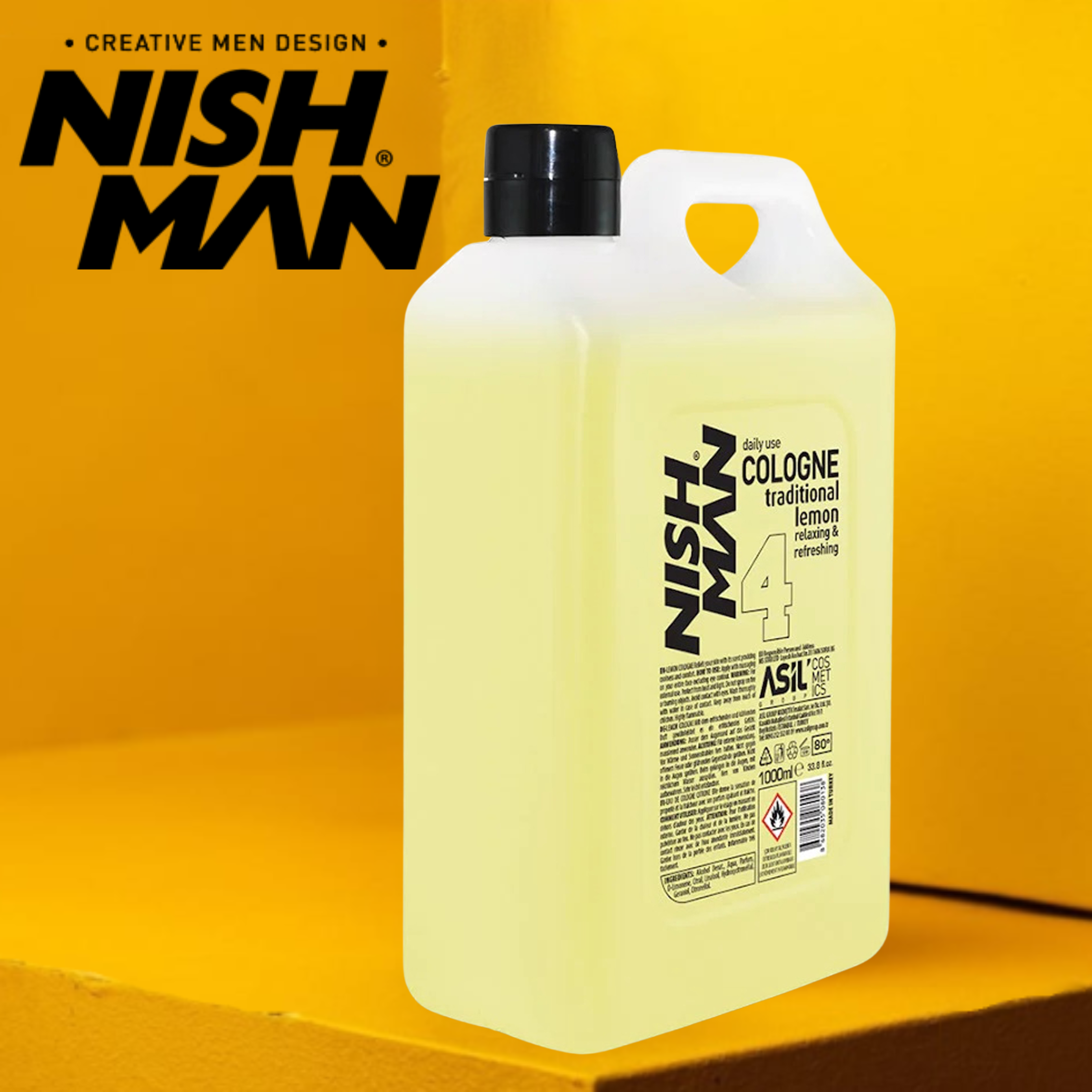 Nishman 80C Lemon Cologne