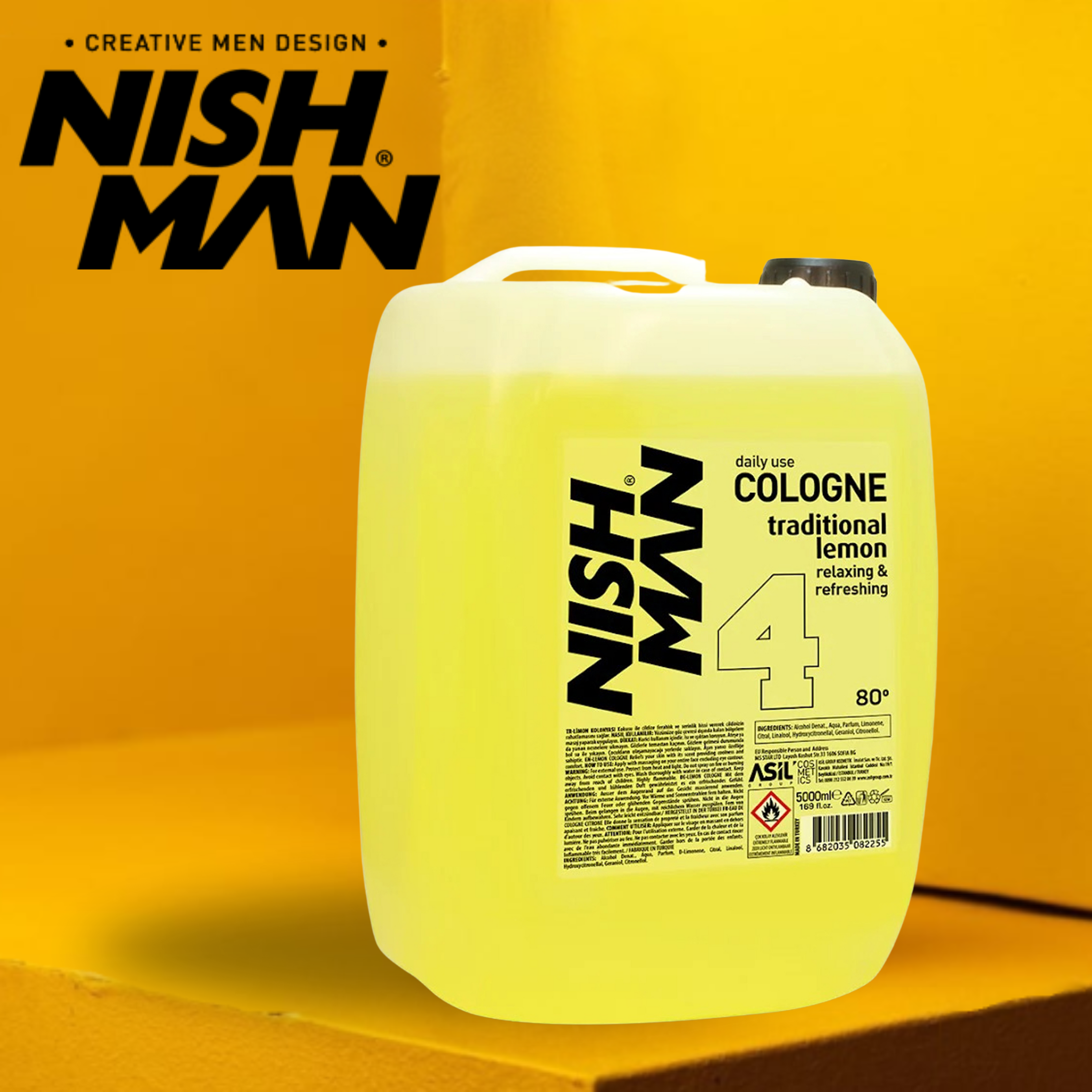 Nishman 80C Lemon Cologne