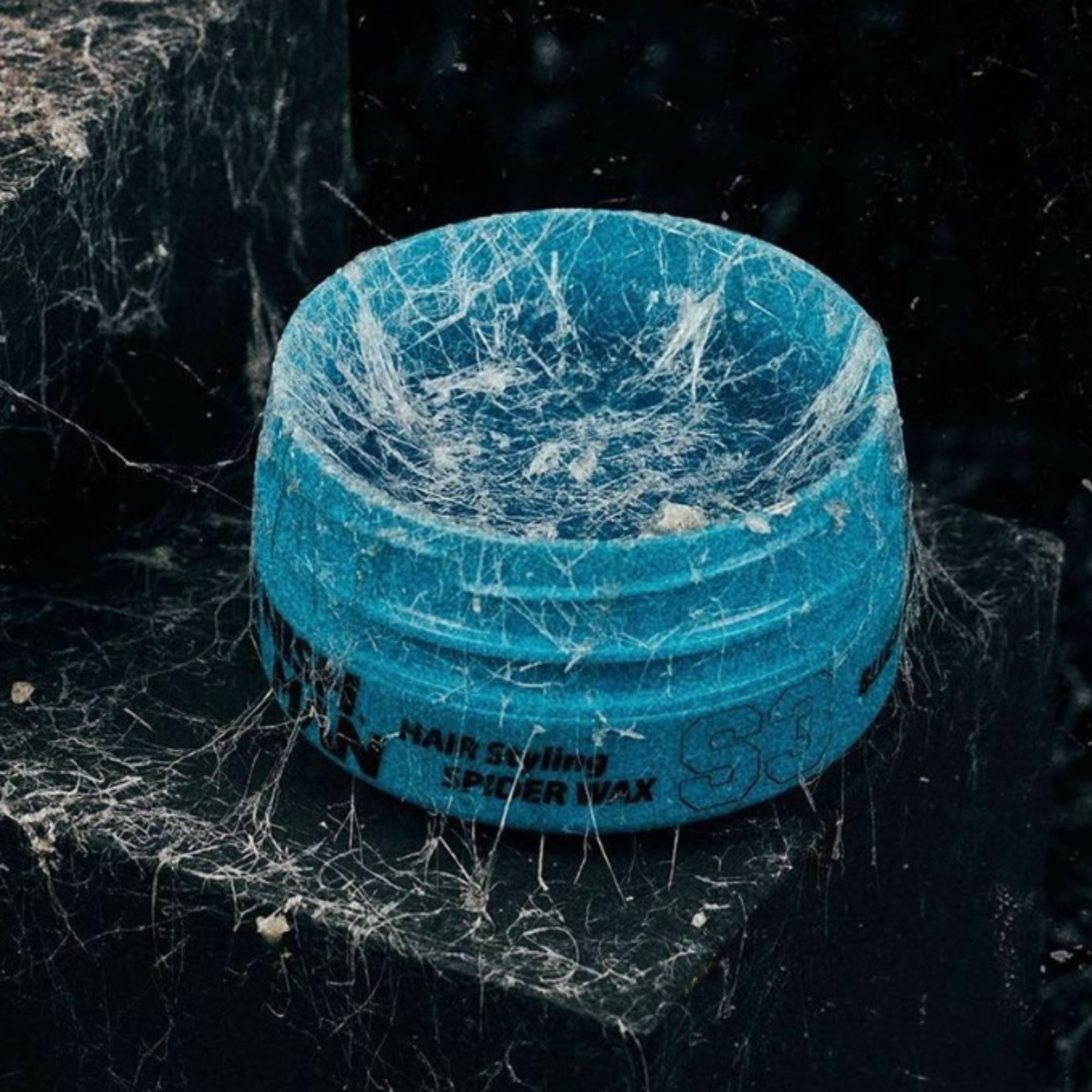 Nishman Aqua Hair Styling Spider Wax (Blue Web) S3