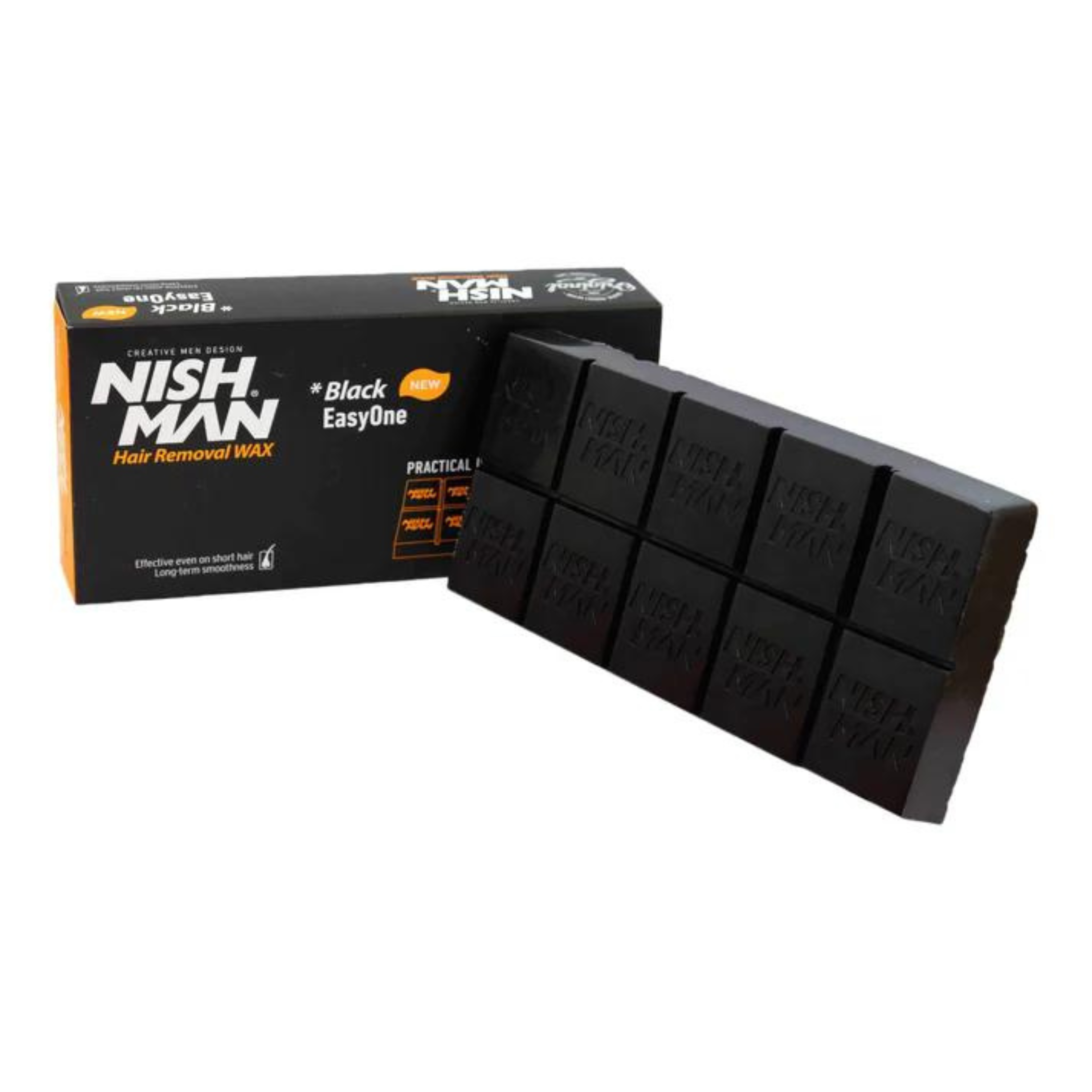 Nishman Chocolate Hard Easy Use Wax Black 500 GR