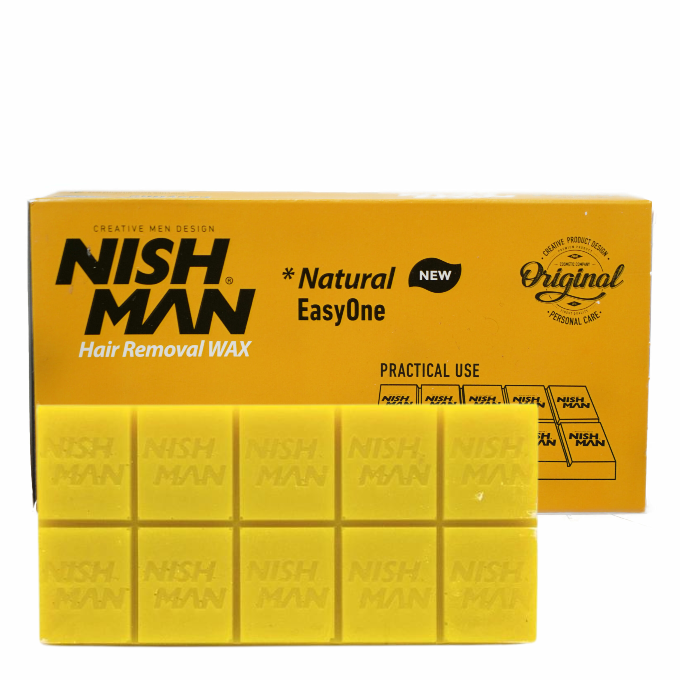 Nishman Chocolate Hard Easy Use Wax (Natural) 500 GR