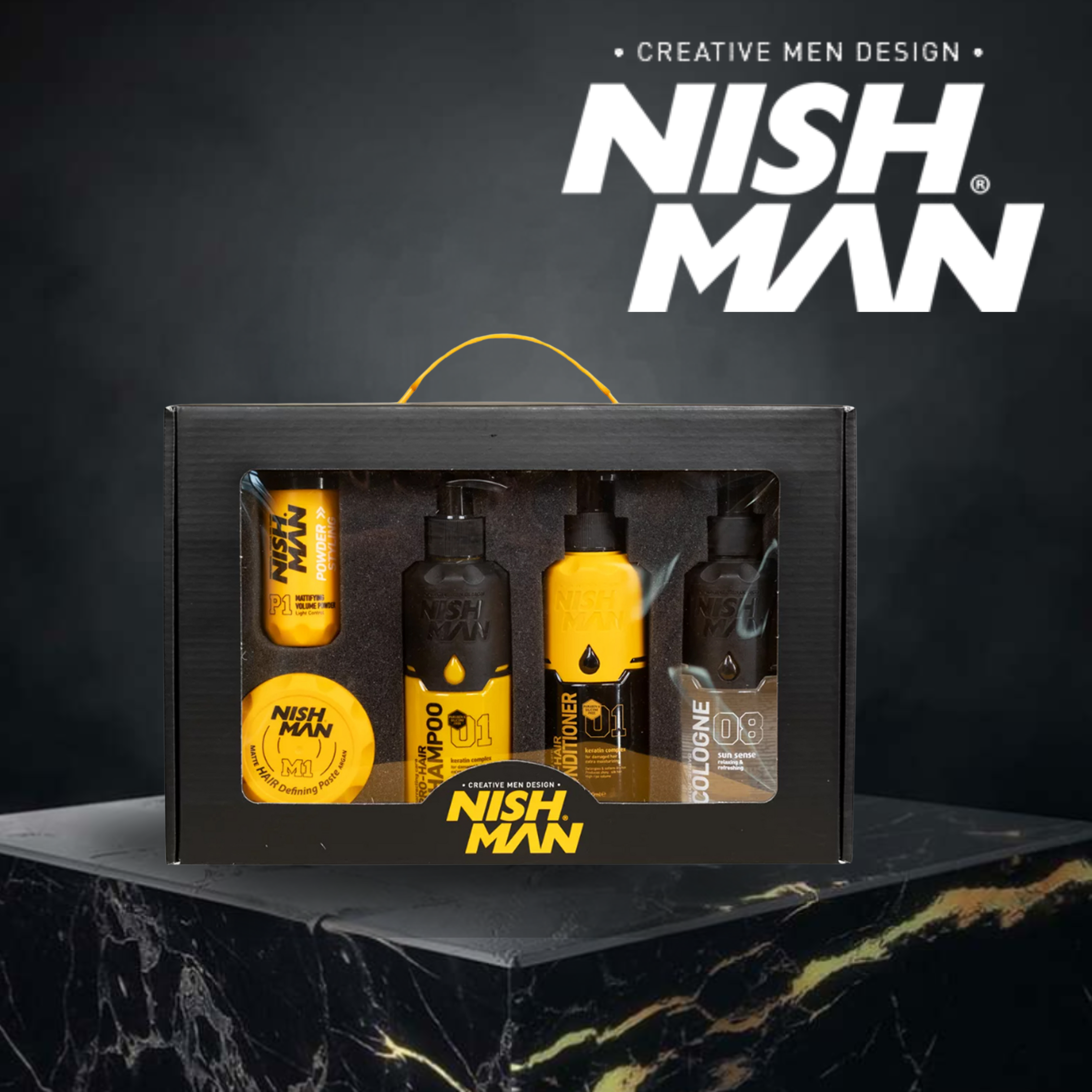 Nishman Gift Box New Yellow Concept Mix