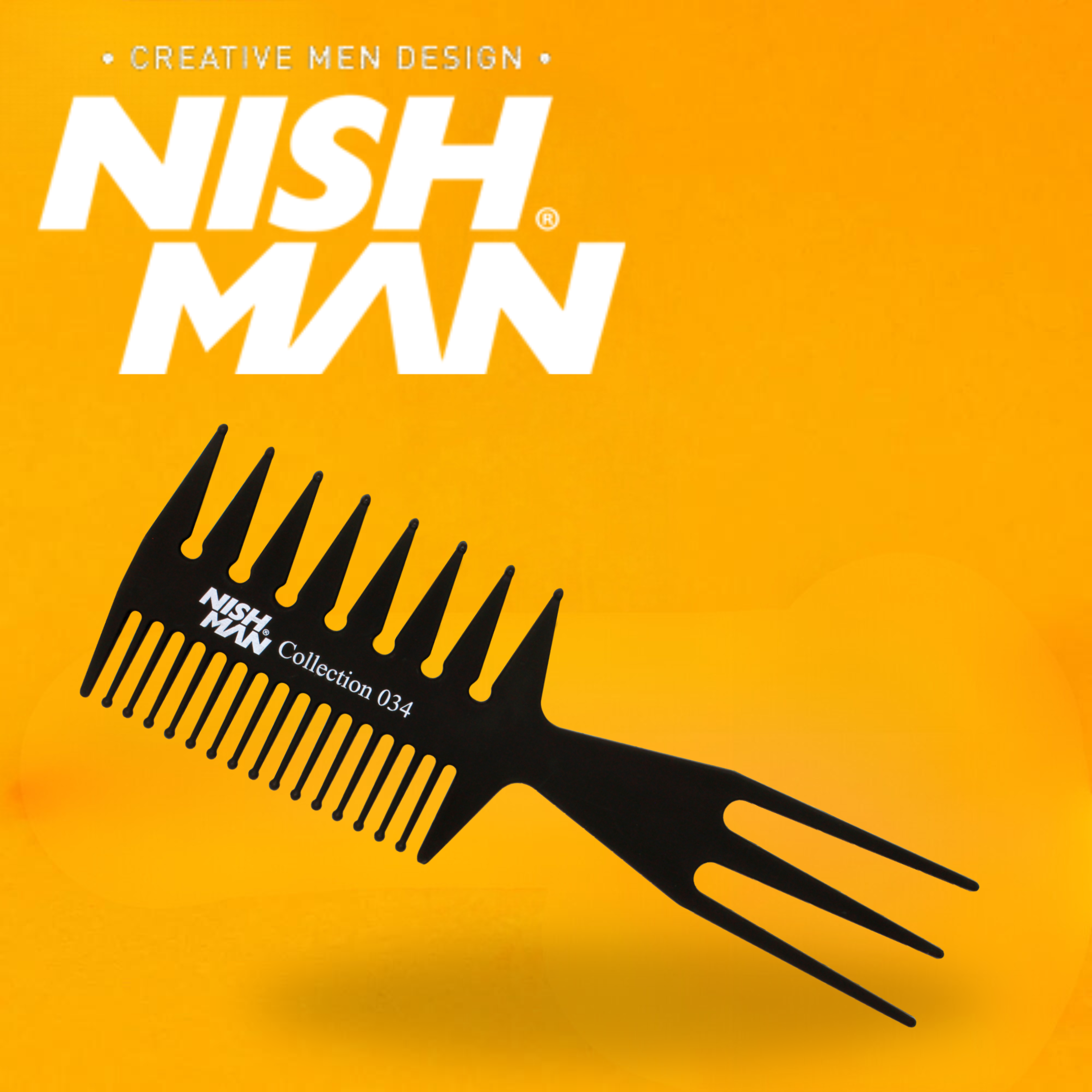 Nishman Hair Comb (Code: 034)