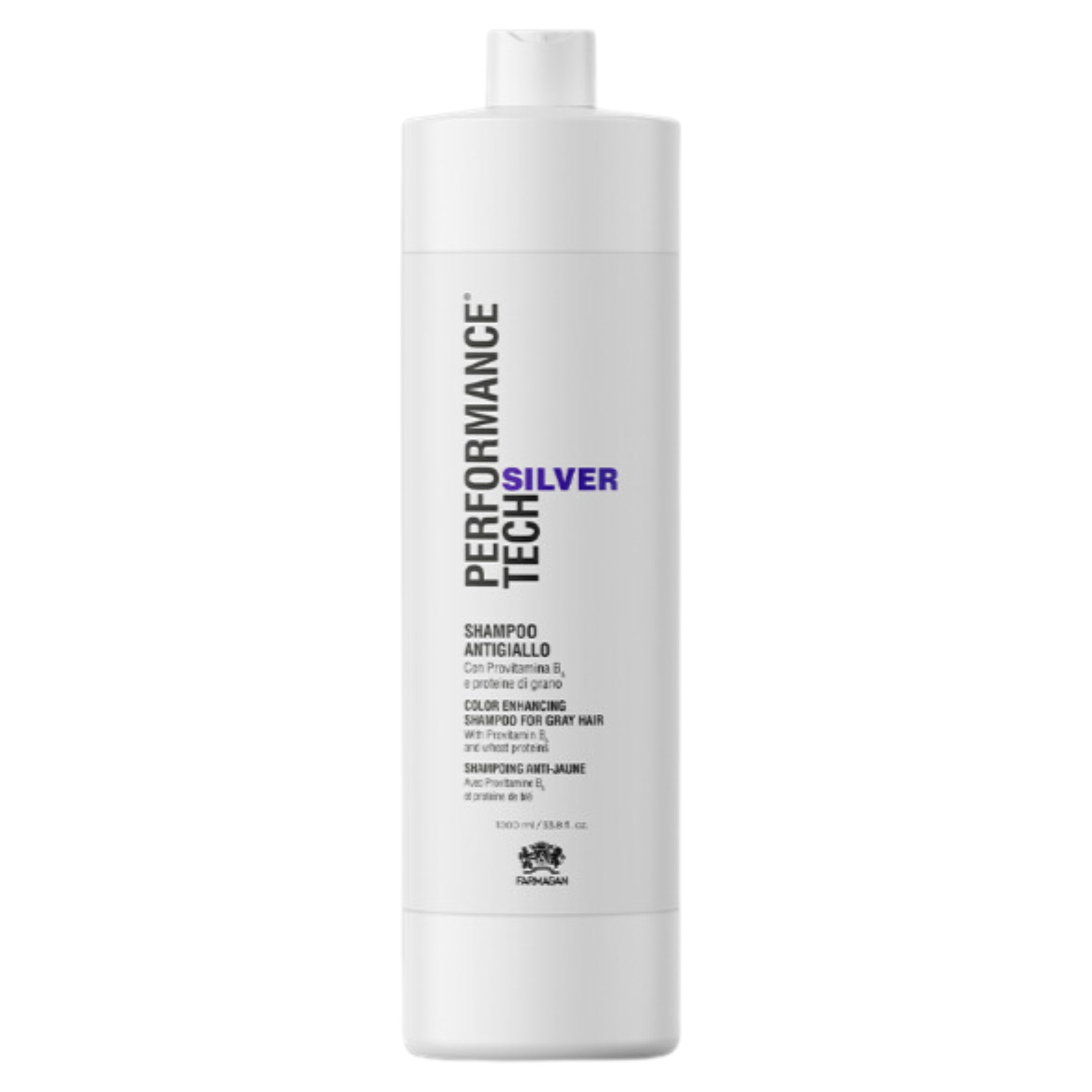 Farmagan Performance Tech Silver Color Enhancing Shampoo 1000 ML