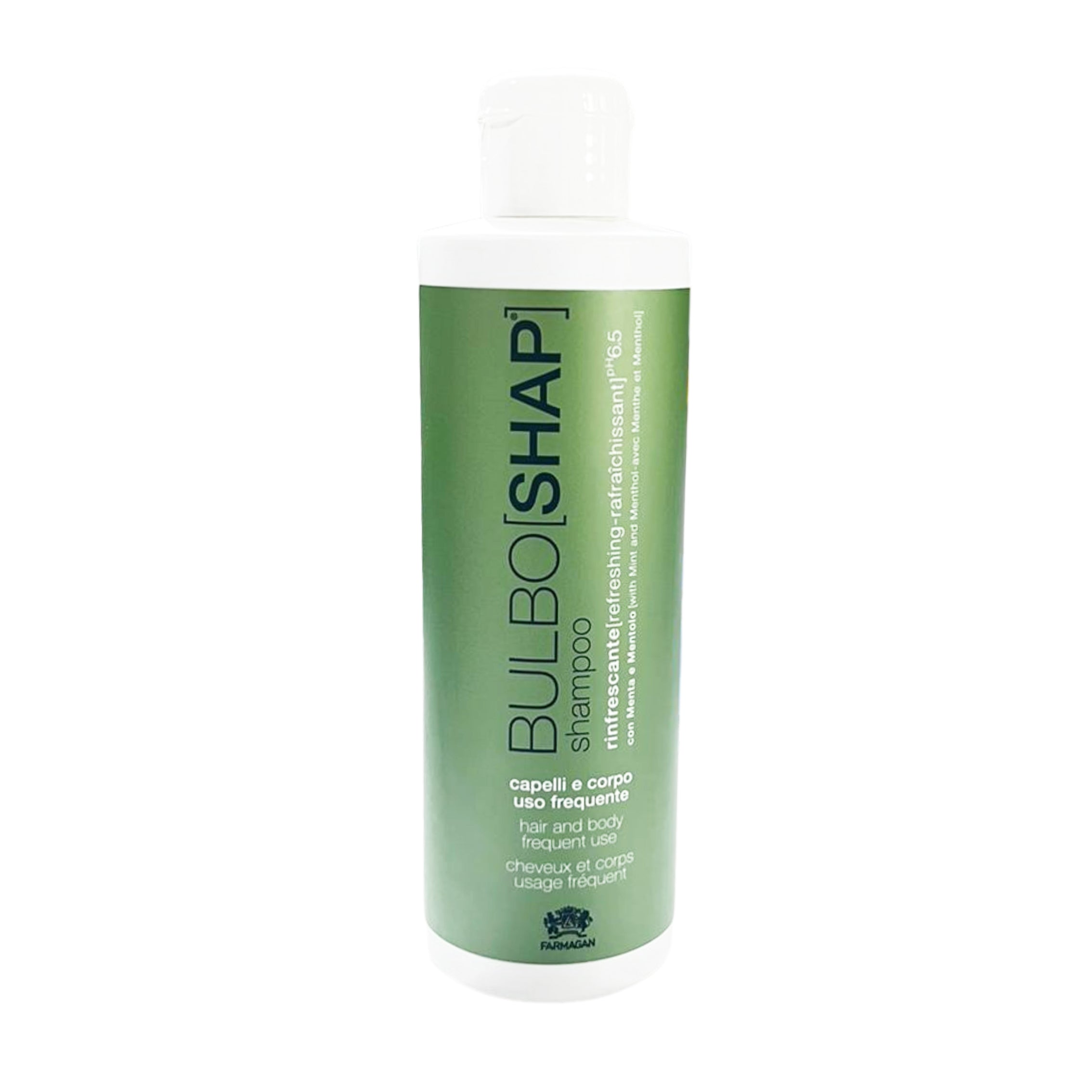 Farmagan Bulboshap Shampoo Refreshing Hair And Body Frequent Use 250 ML