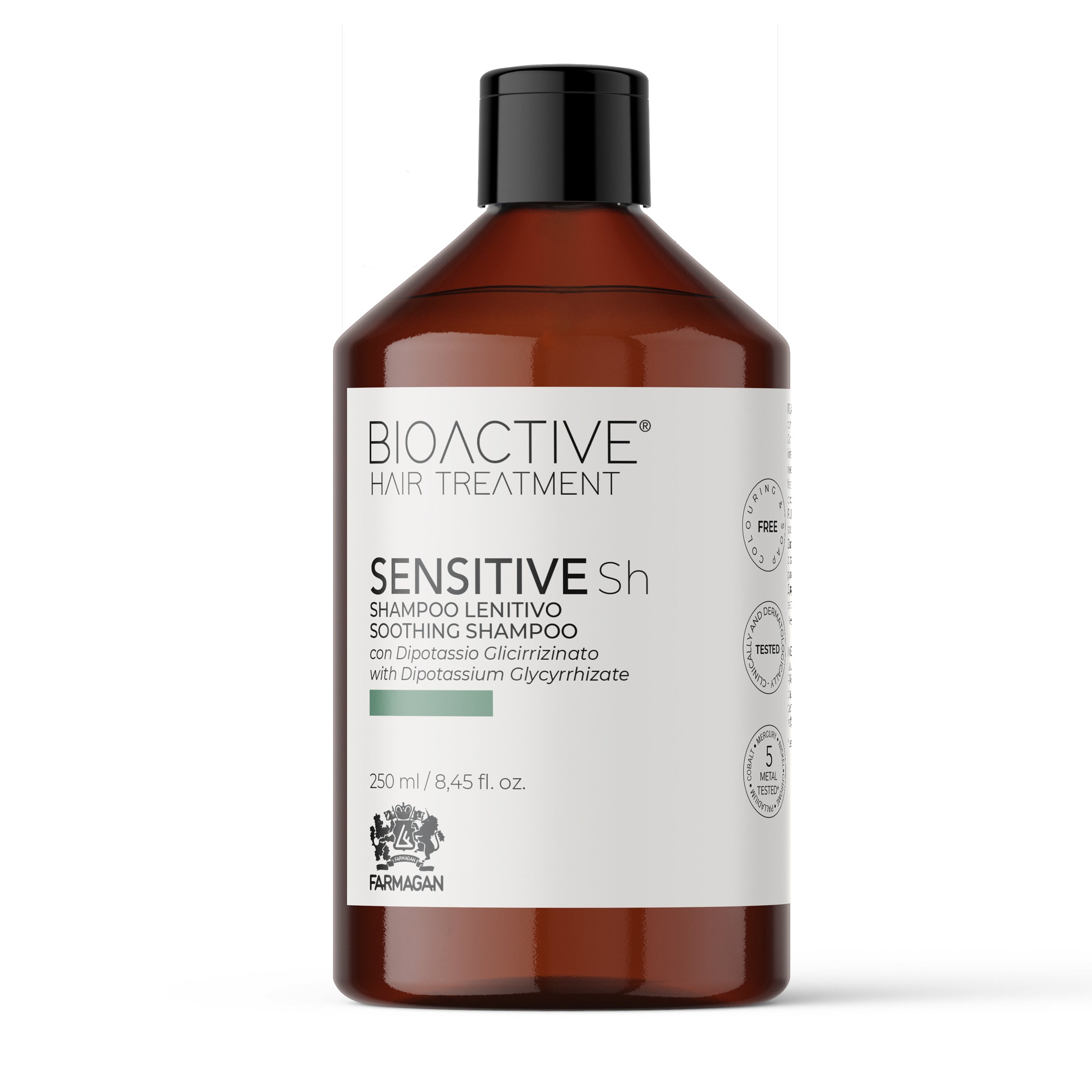 Farmagan Bioactive Hair Treatment Sensitive Sh Soothing Shampoo 250 Ml