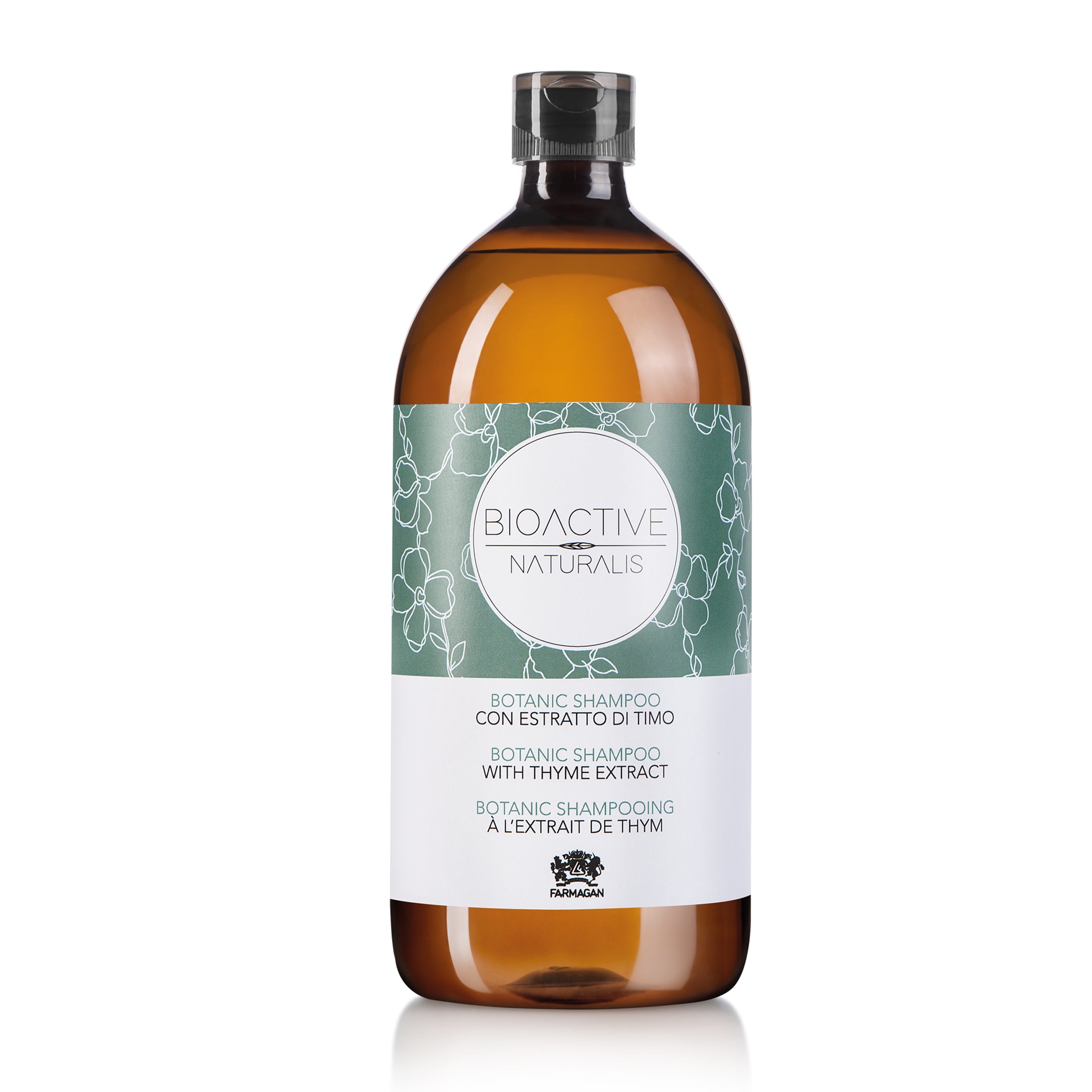 Farmagan Bioactive Naturalis Botanic Shampoo With Thyme Extract 1000ml