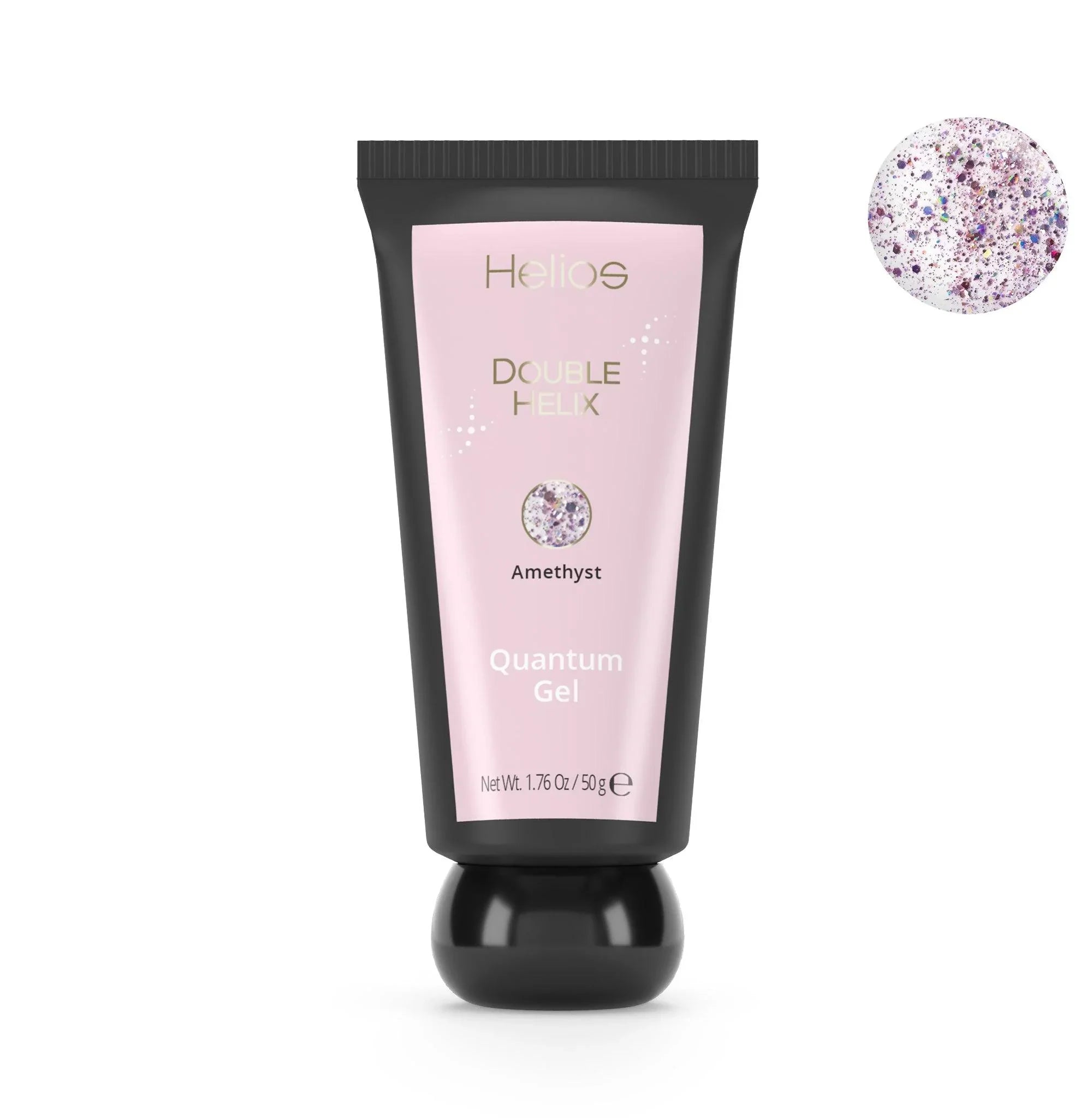 Helios DOUBLE HELIX QUANTUM GEL - AMETHYST 50G