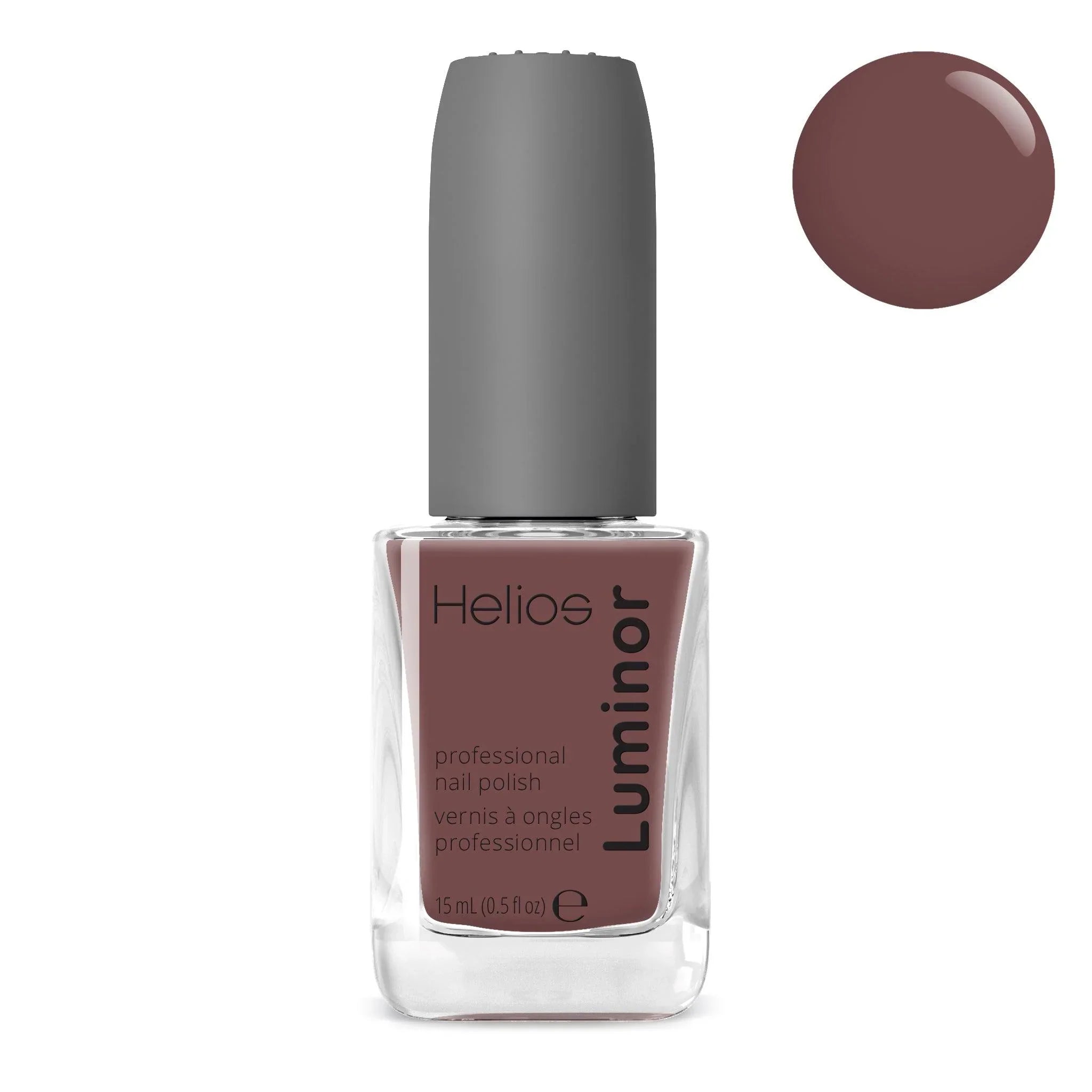 Helios Luminor Nail Polish FORGET LOVE, FALL IN COFFEE #070 15ml